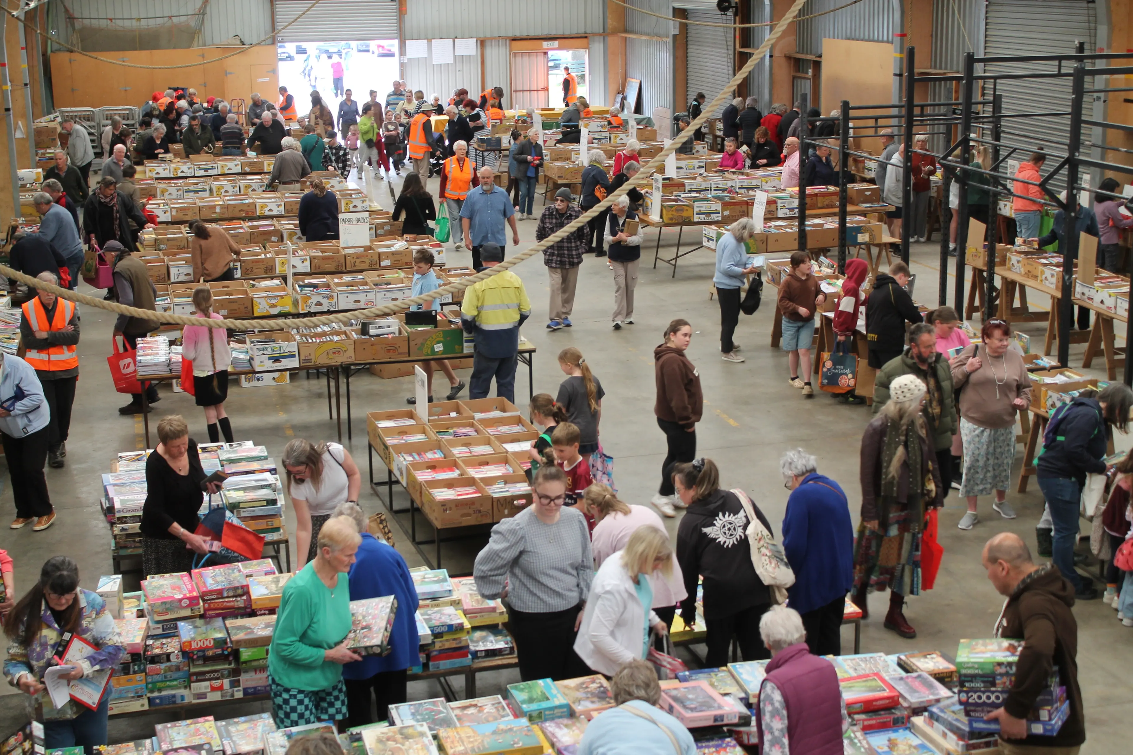 Book sale brings in thousands for charity