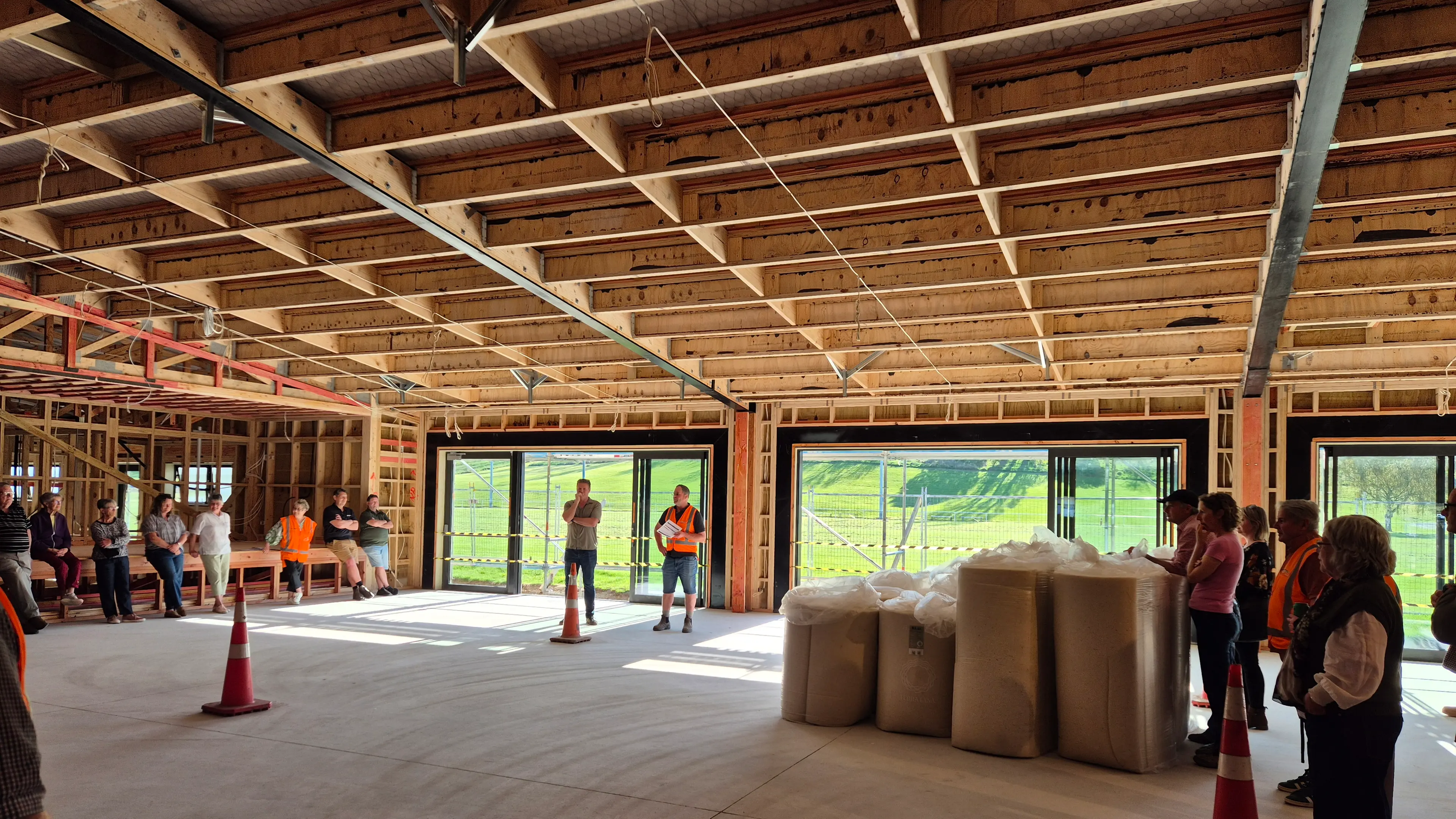 Roof raising celebrated with community at Omakau