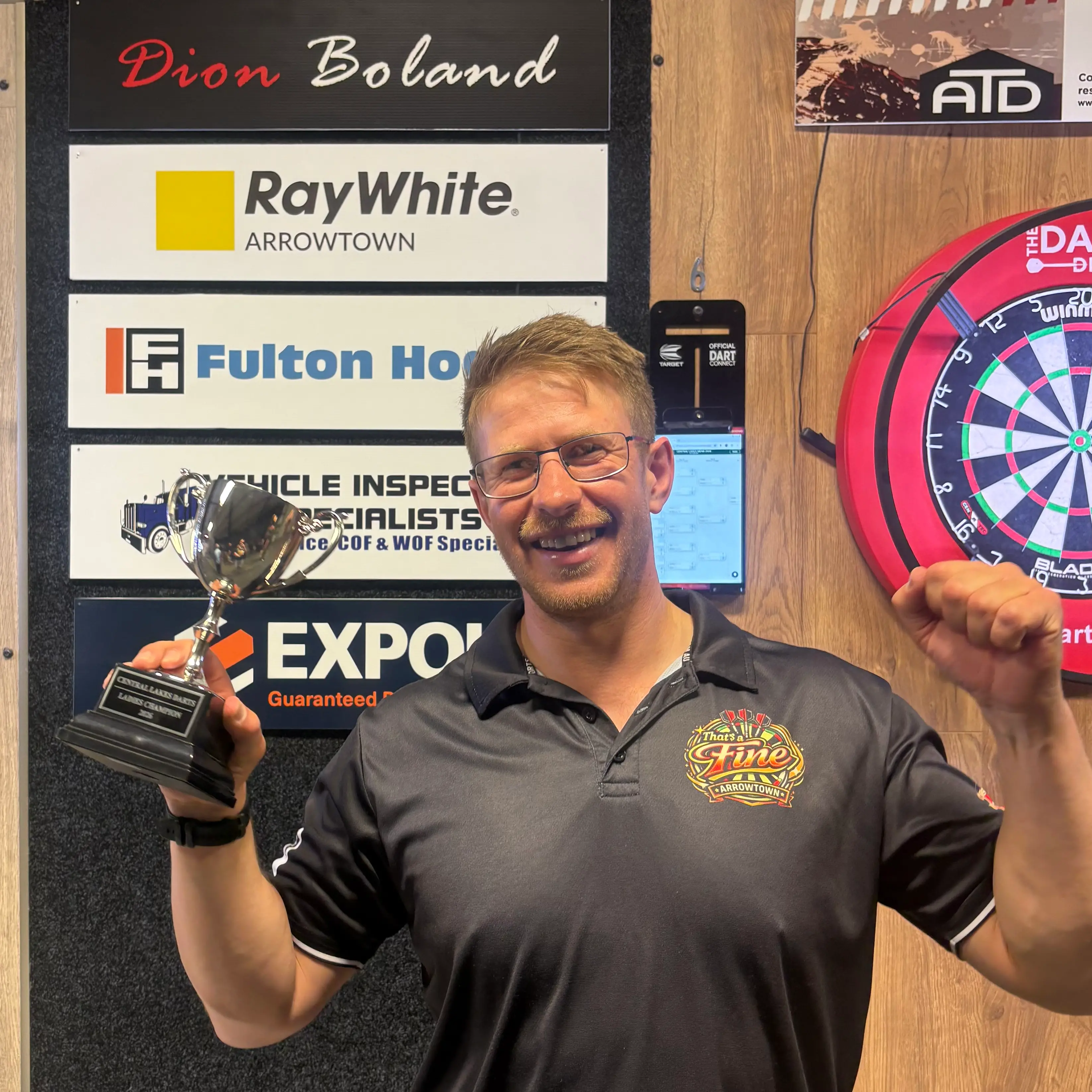 Back-to-back darts winners