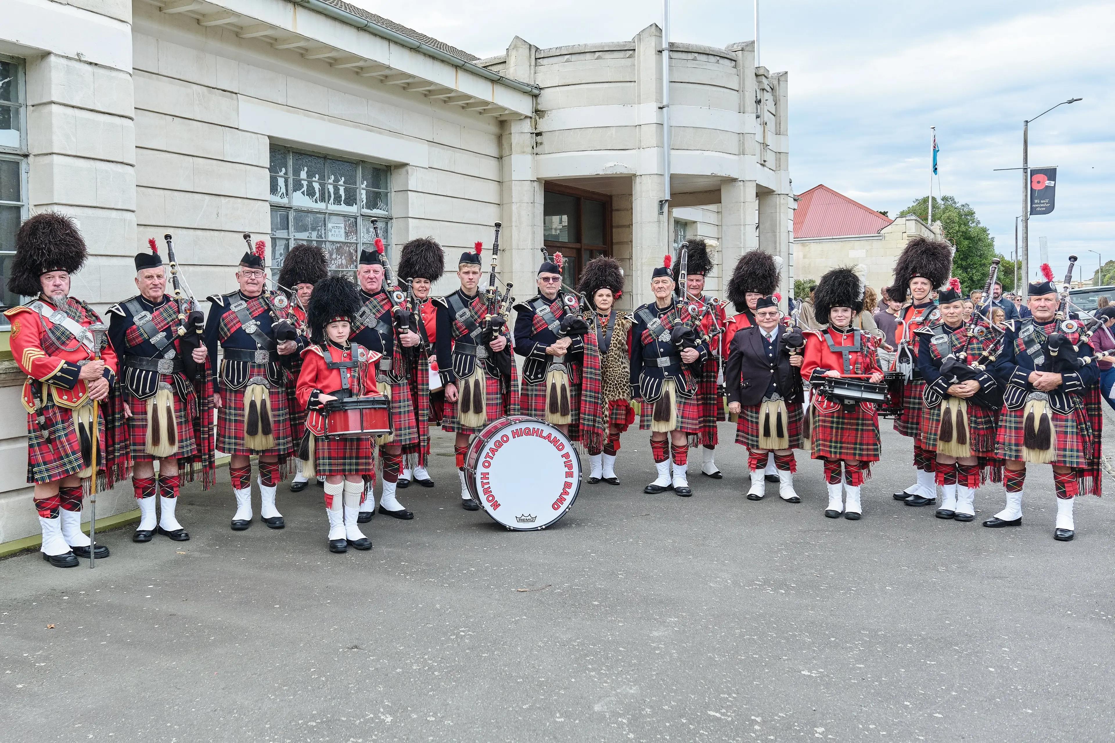The North Otago Highland Pipe Band will celebrate its 125th anniversary over Labour Weekend. Photo: Supplied