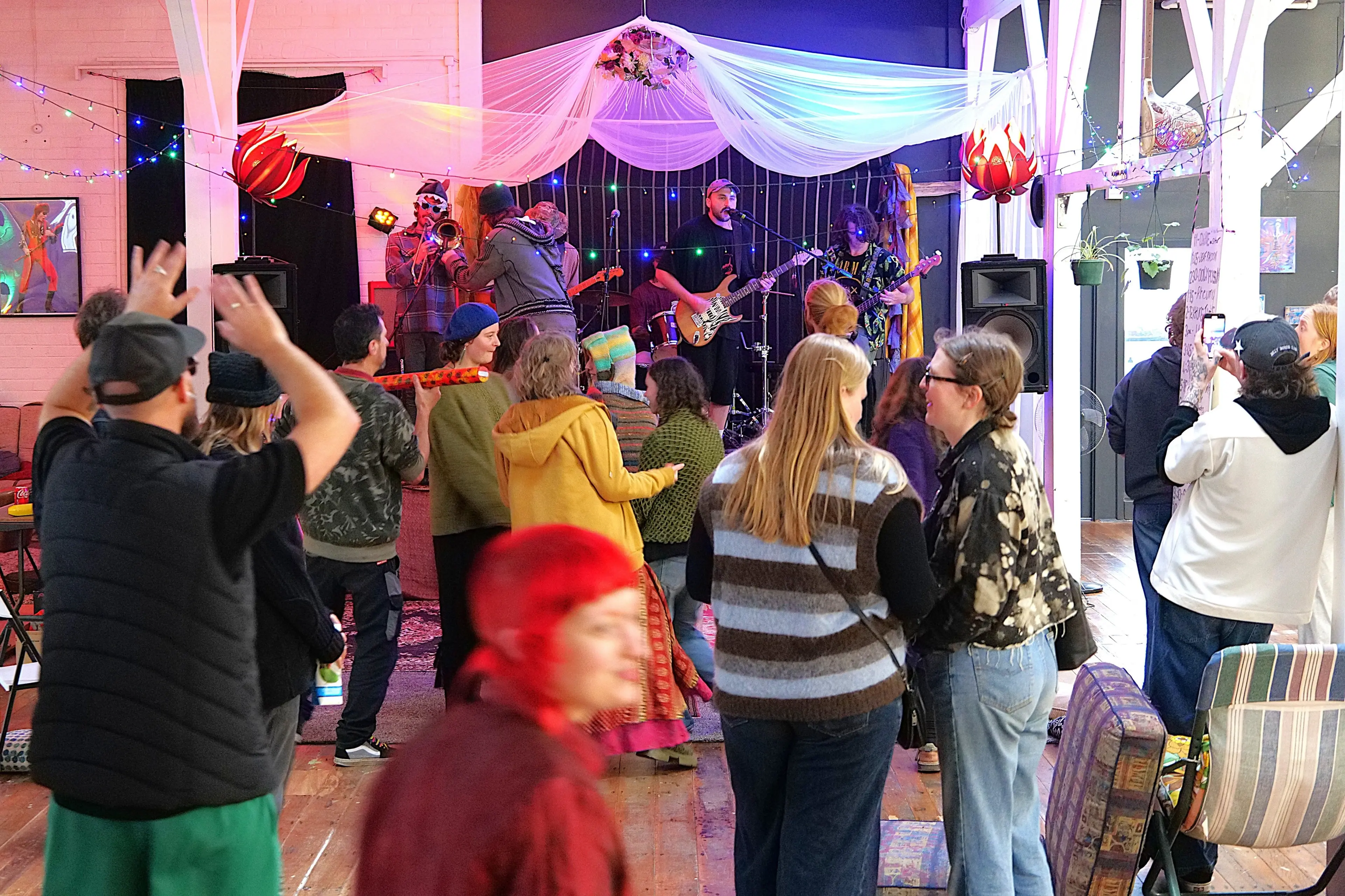 Bloom arts space in Kaikorai Valley will host a music, awareness-raising and market event, Dance 4 Denniston!, from 2pm-10pm this Saturday, October 17. Photo: supplied