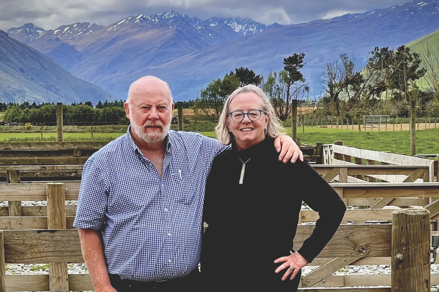Doug and Mari Harper at Fairlight. Photo: SUPPLIED