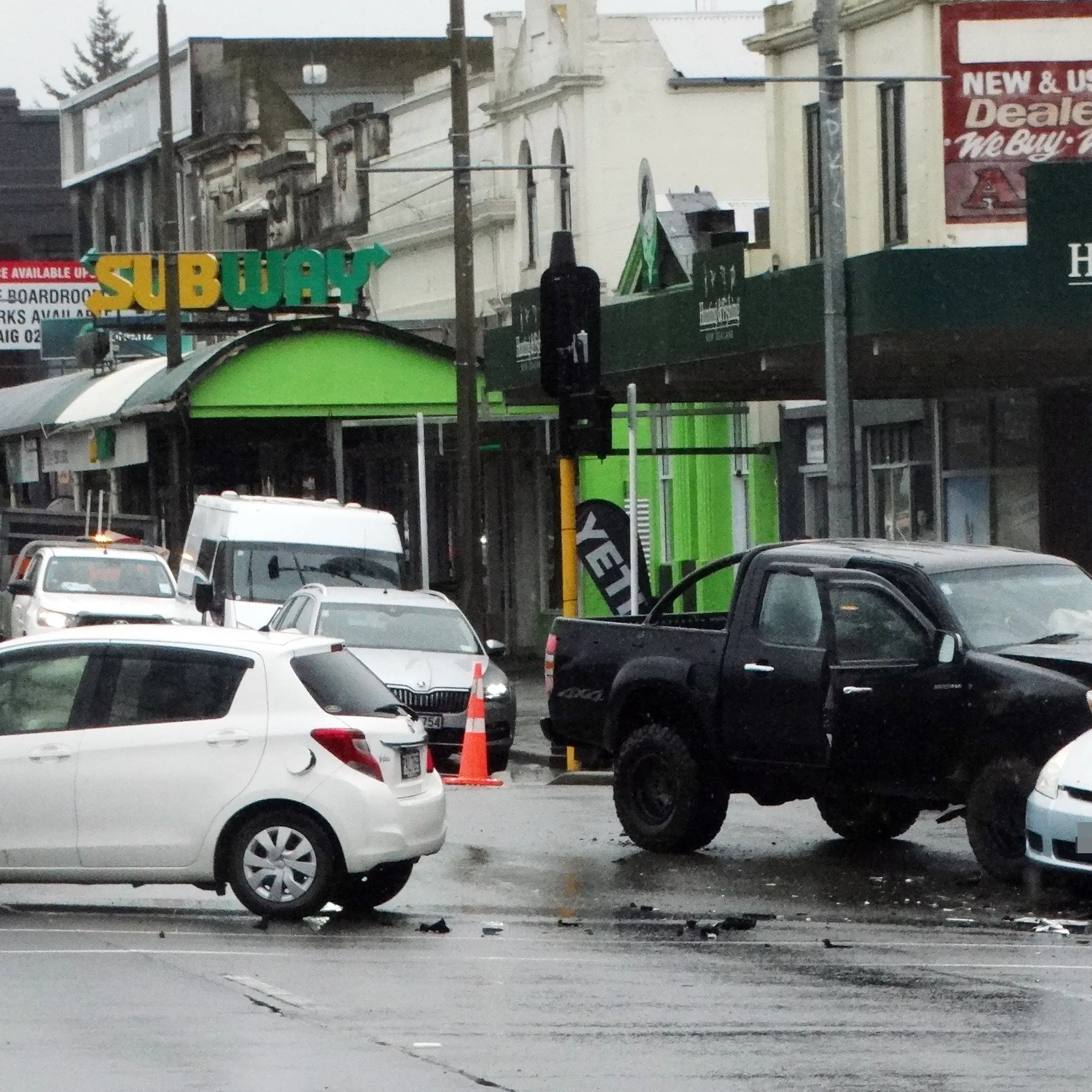 Two in hospital after crash in Oamaru
