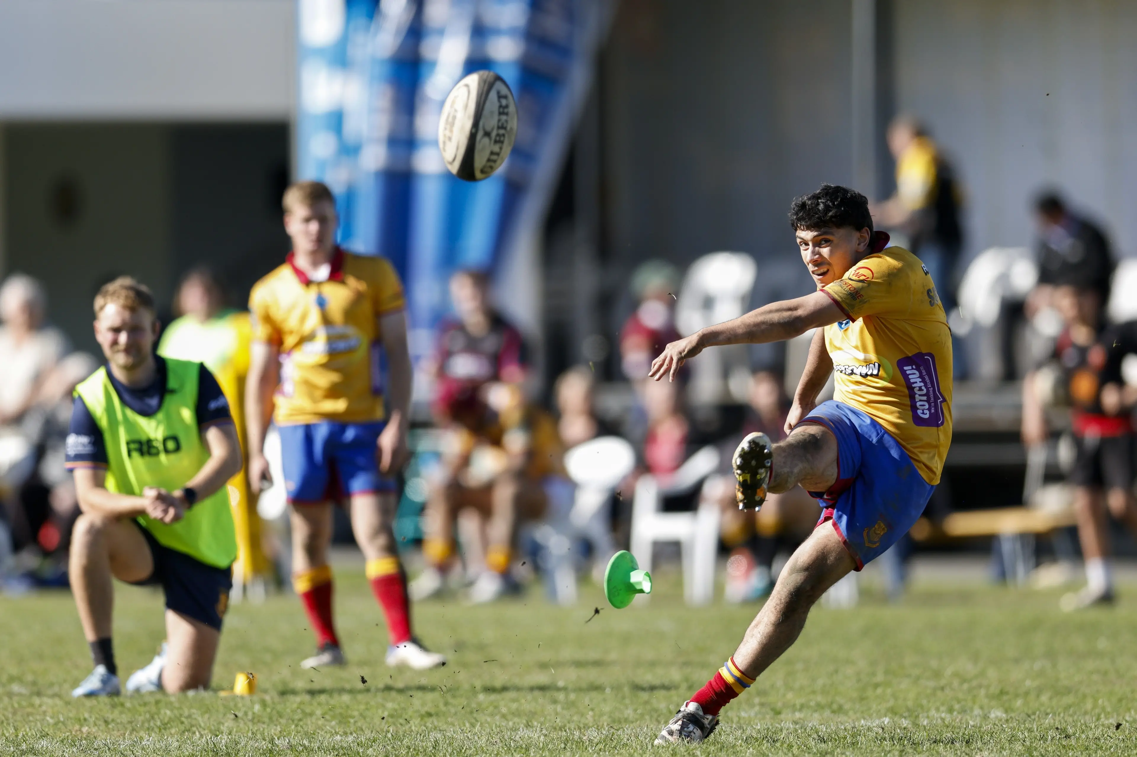 Rico Muliaina is one of a handful of loan players who were good value for North Otago on and off the field. Photo: NZ Rugby/Smartframe