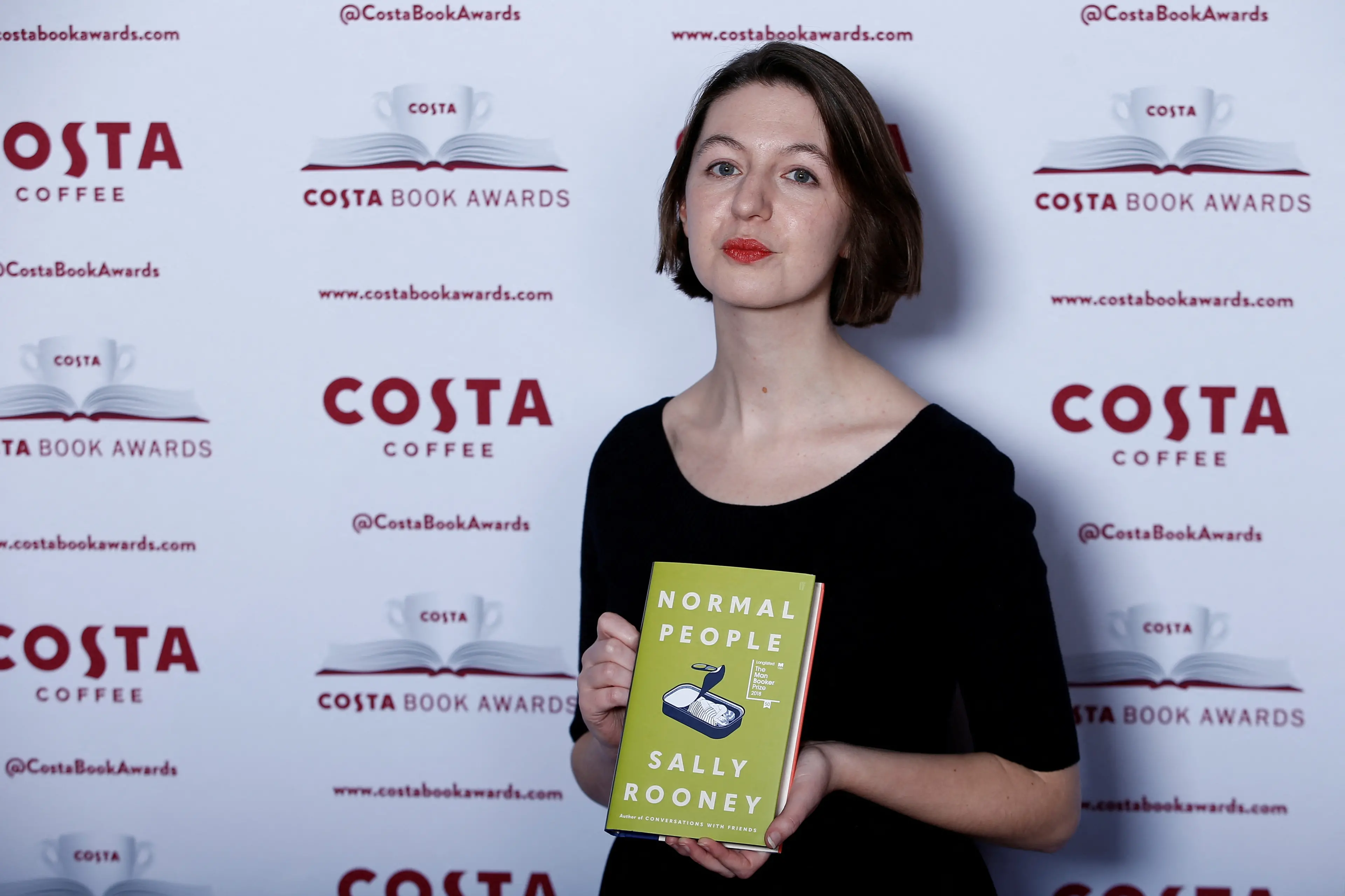 Sally Rooney attends the 2018 Costa Book Awards in London. Photo: Reuters