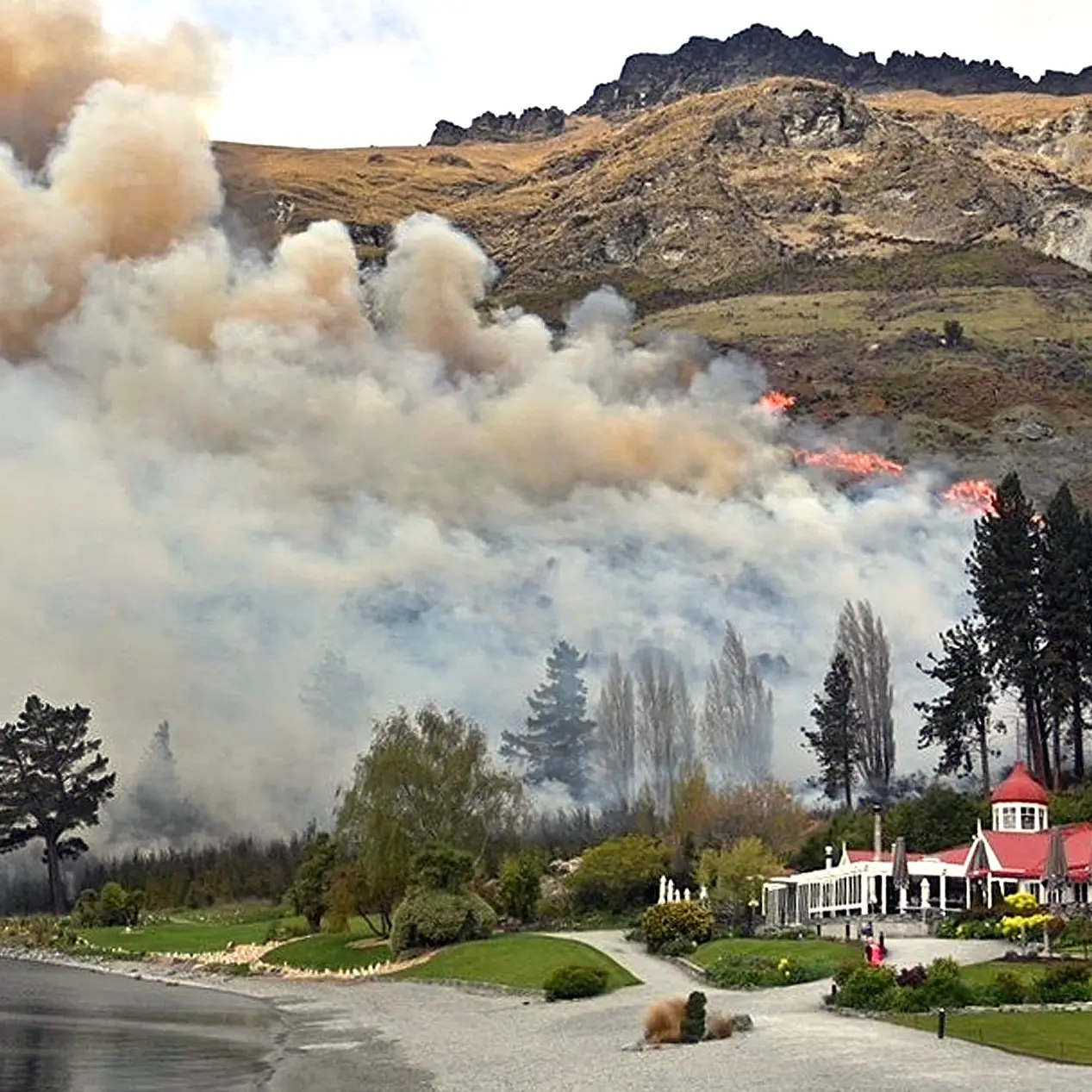 Walter Peak fire investigation under way
