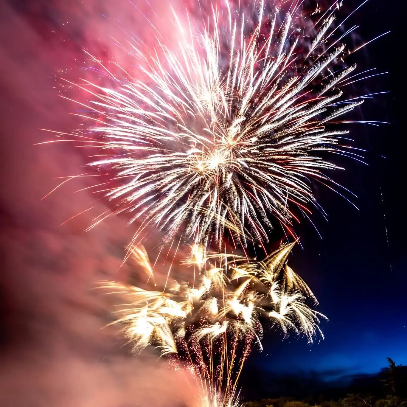 Huge fireworks display to entertain the whole family