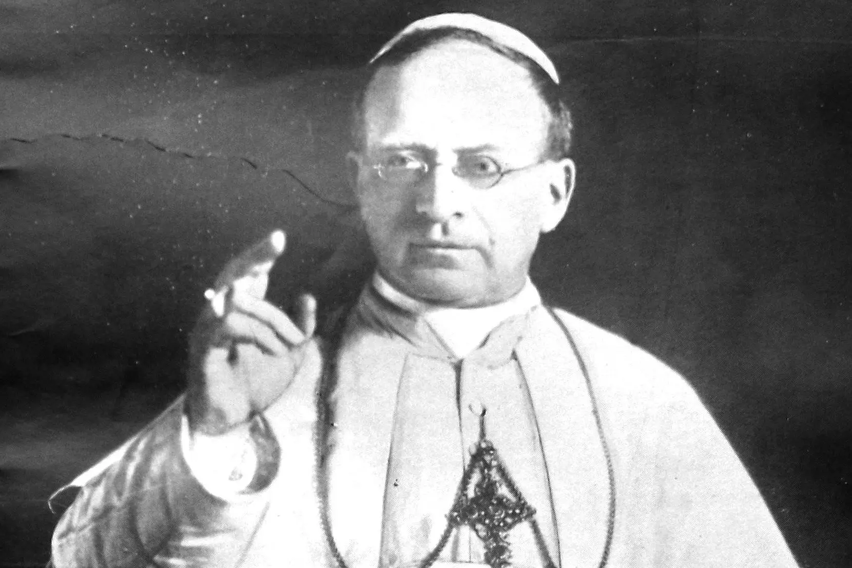 Pope Pius XI, in a December 1925 encyclical, instituted the Feast of Christ the King for the last Sunday each October. (It was moved to the last Sunday of the liturgical year in 1970.) Photo: <i>Otago Witness</i>, issue 3799, January 4, 1927, page 41