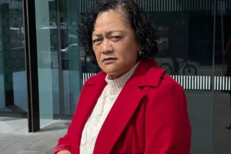 Fa\\'alele Samoa Kaisami appeared in the Christchurch District Court on Thursday. Photo: Al Williams