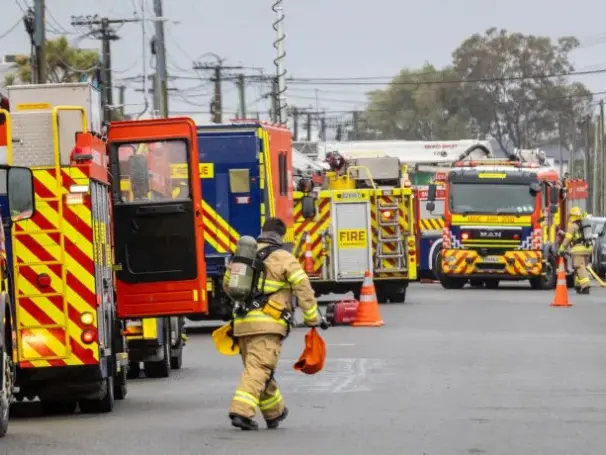 Firefighters hailed for saving person overcome by chemical fumes at Christchurch business