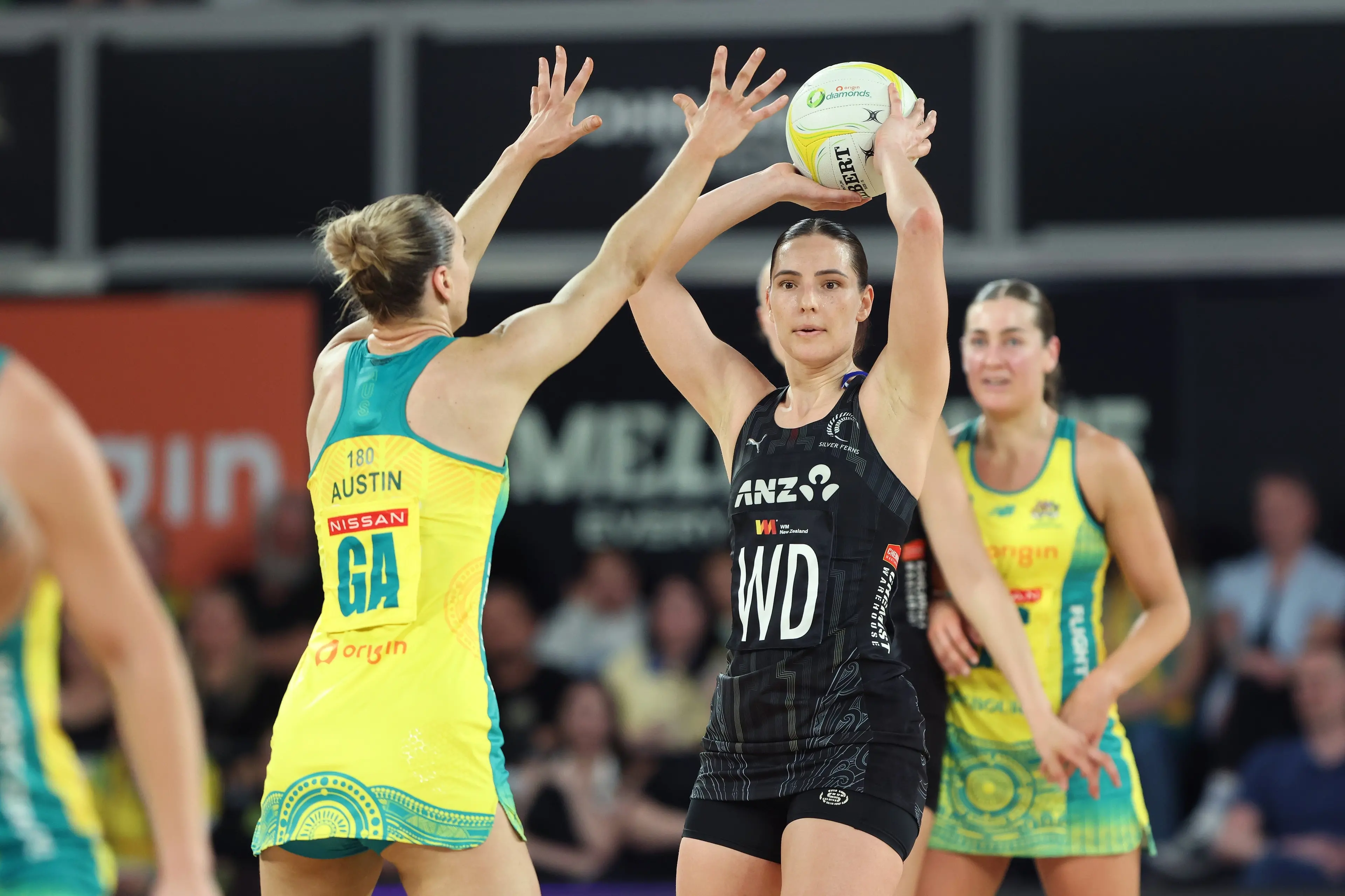 Silver Ferns captain Karin Burger knows there is a lot riding on the Constellation Cup this year. Photo: Michael Bradley