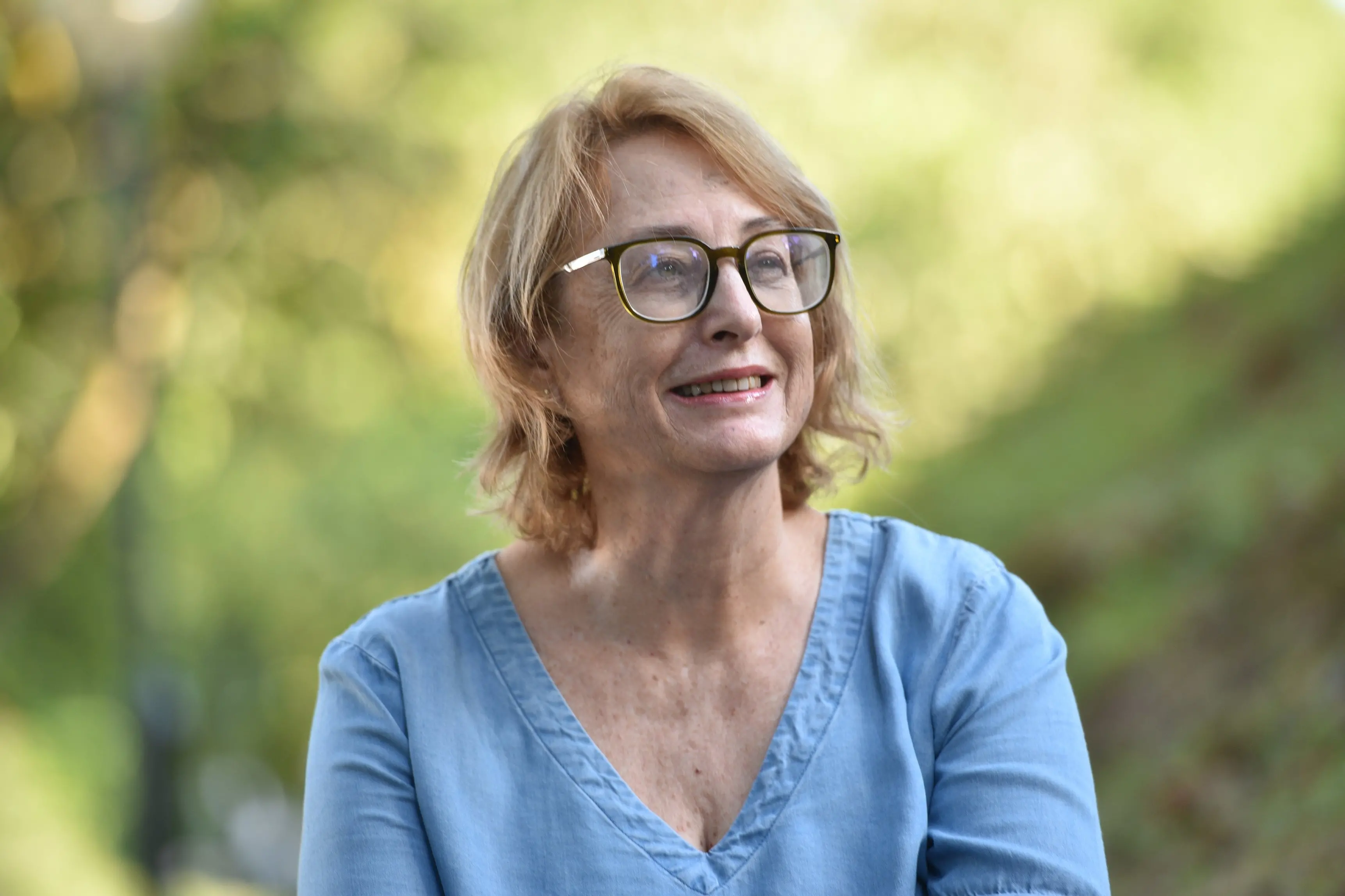 Kakanui poet Linda Collins. Photo: Malcolm McLeod.