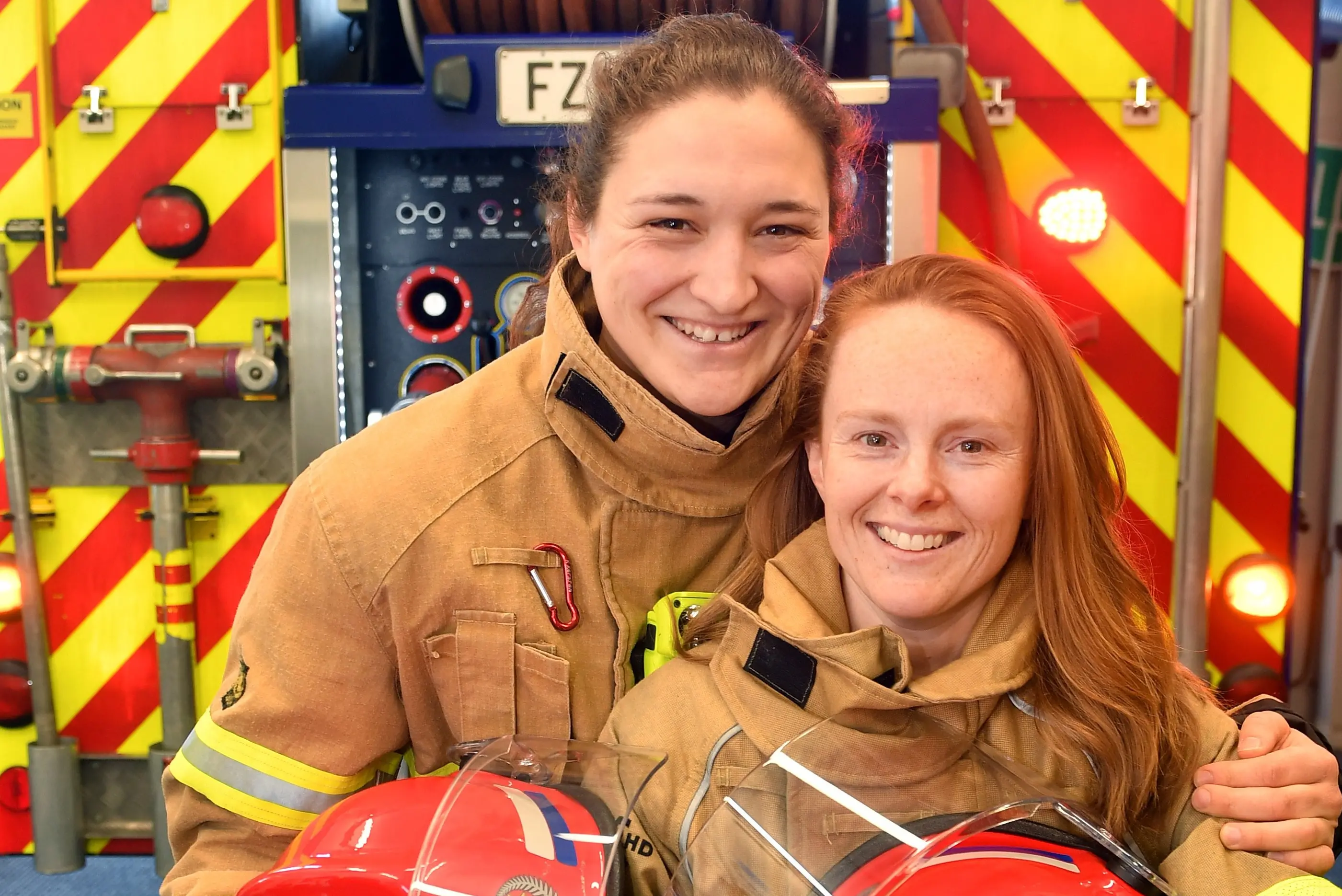 Married Ravensbourne firefighters promoted to station officers