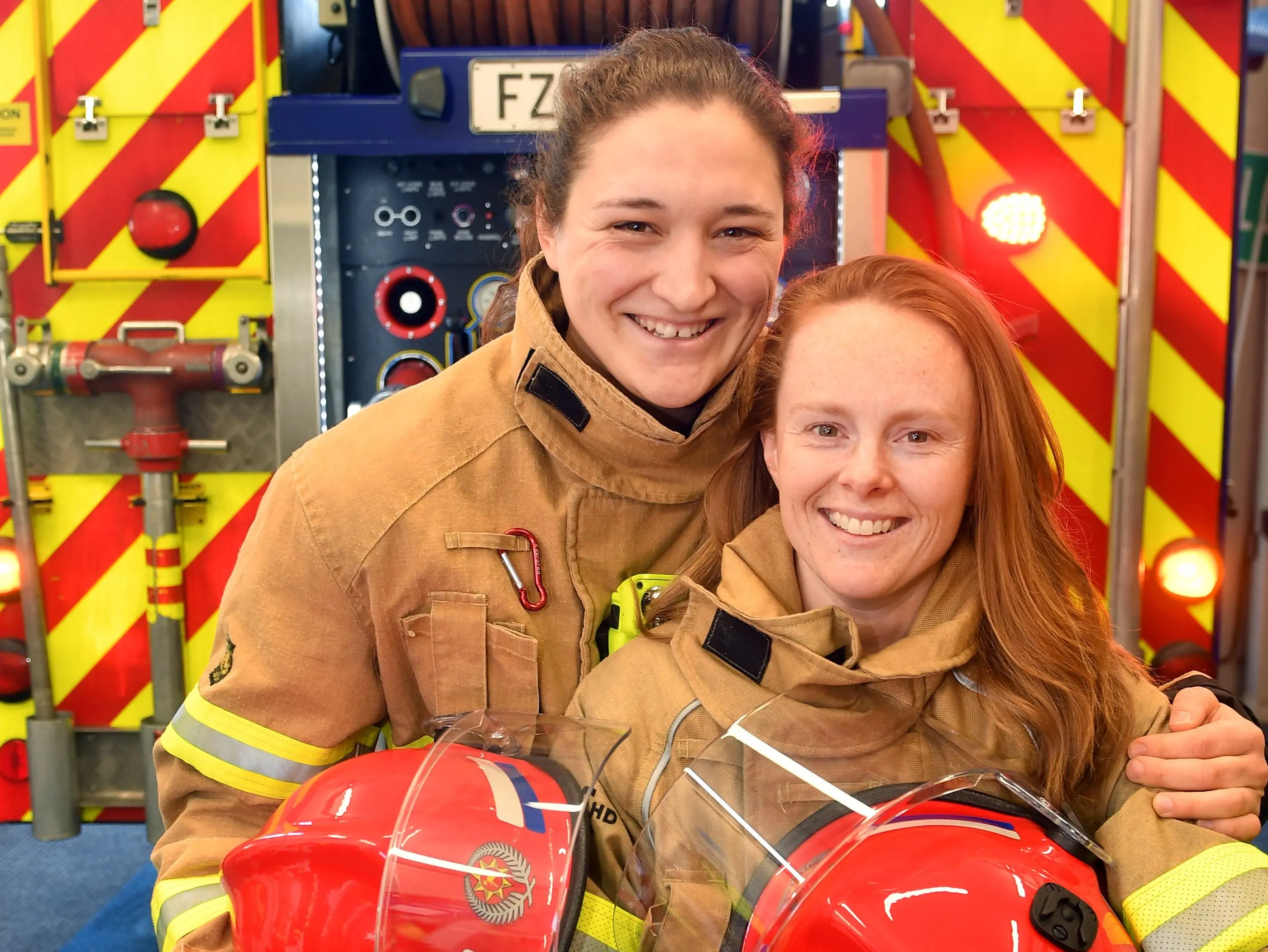 Married Ravensbourne firefighters promoted to station officers