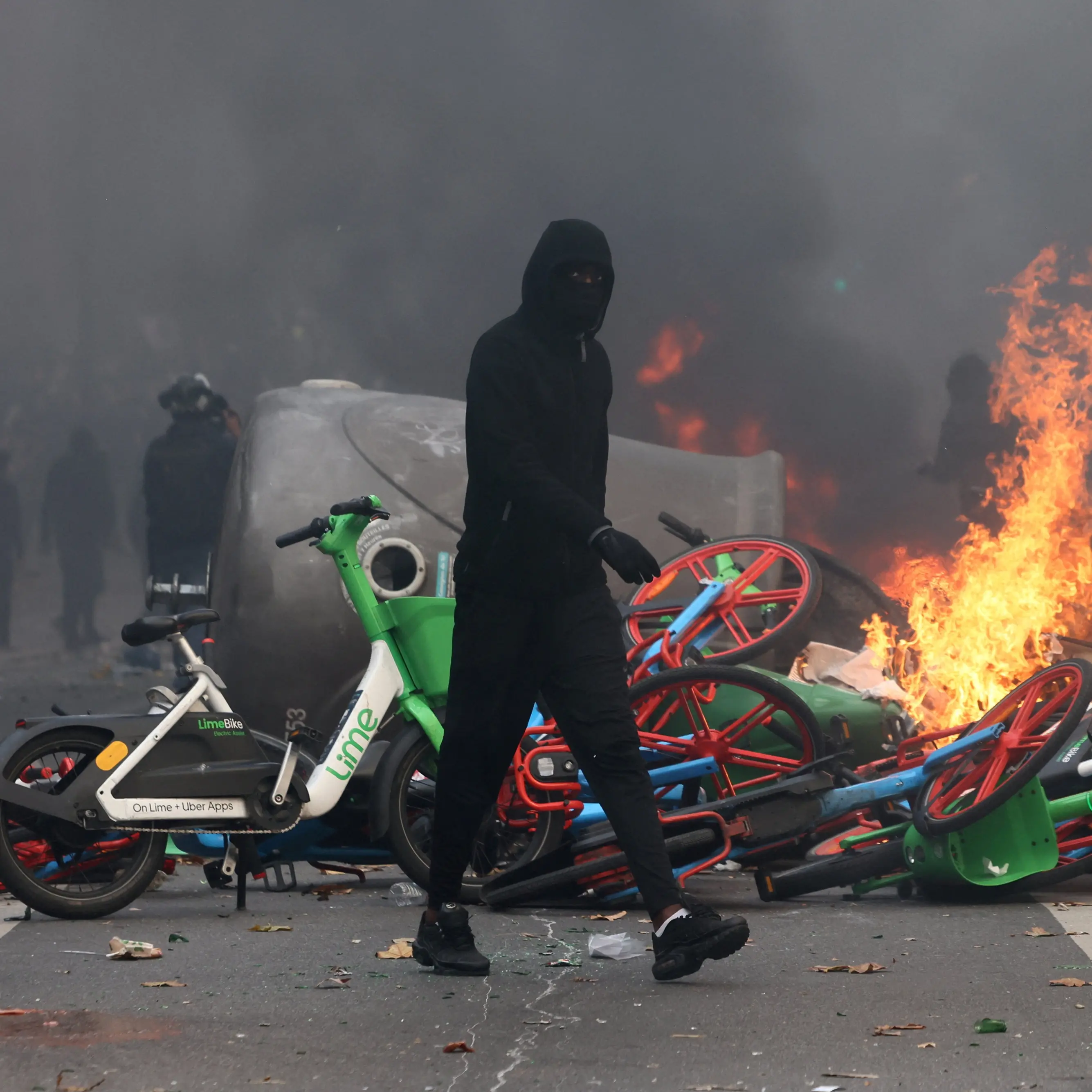 Mass protests in France spiral into worst riots in years