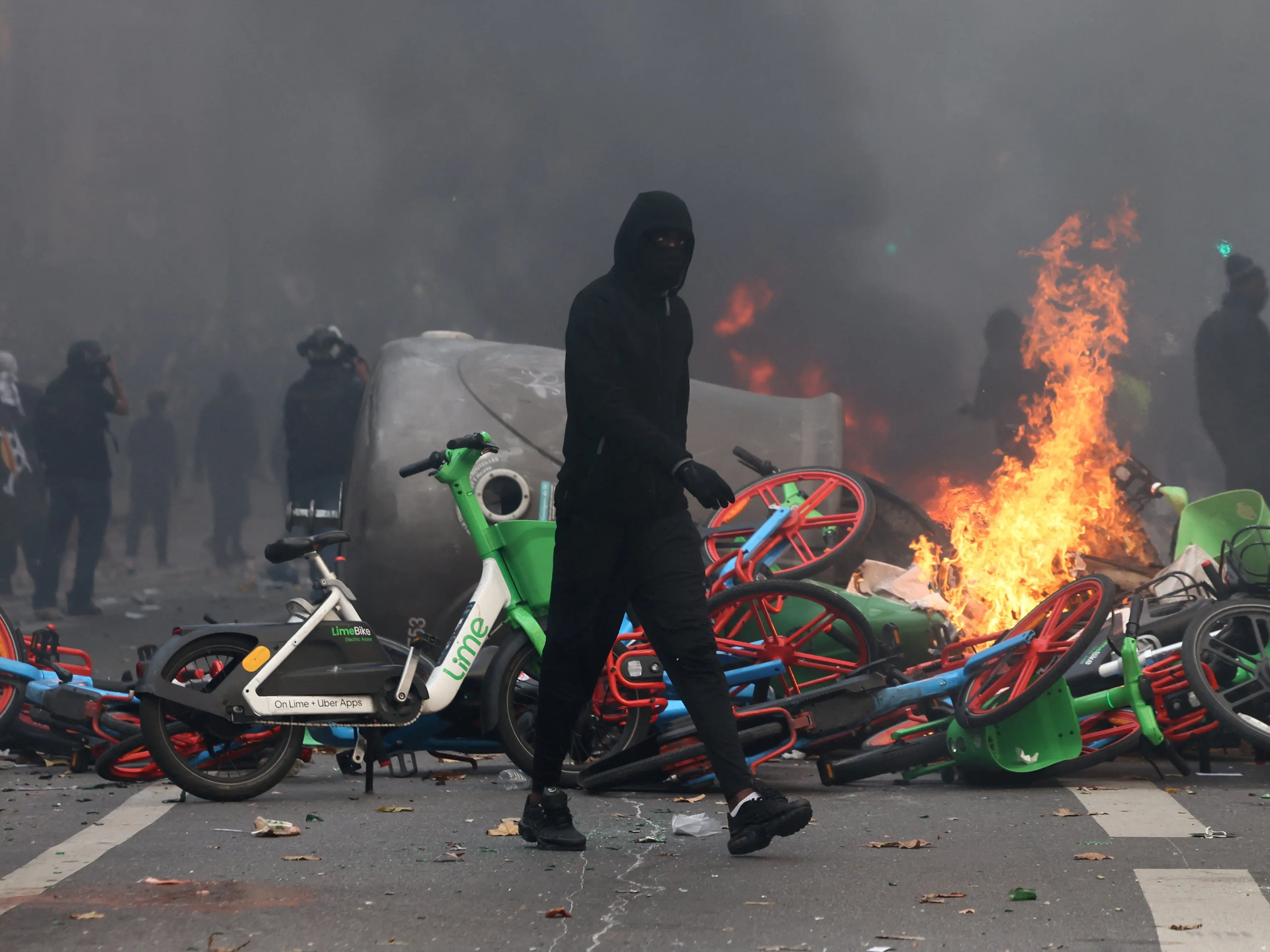 Mass protests in France spiral into worst riots in years