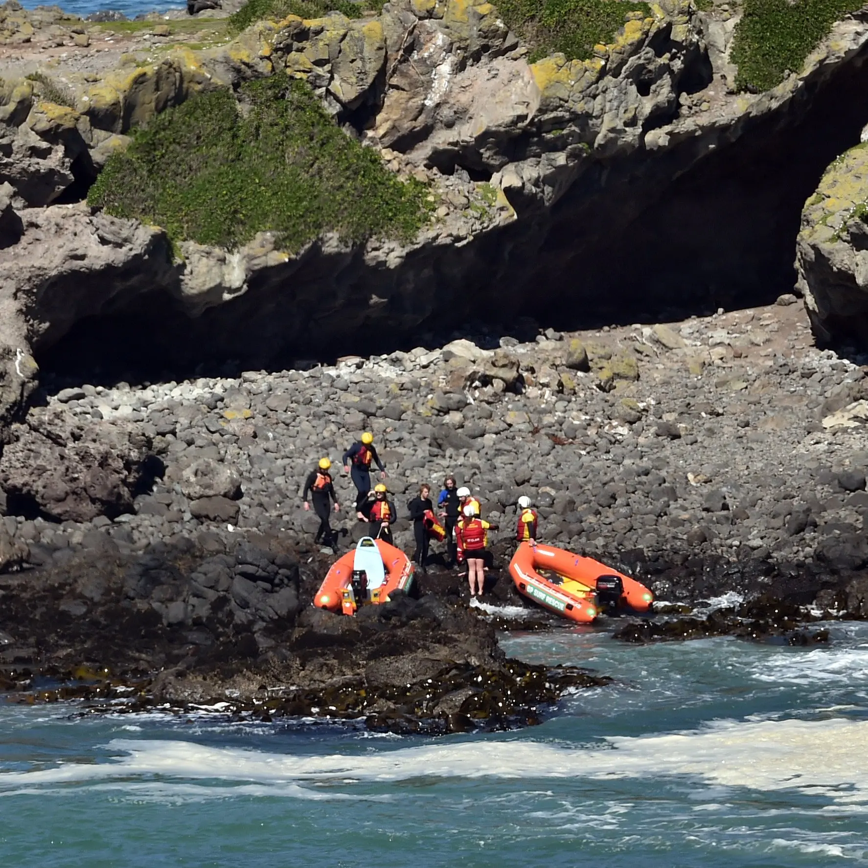 Surfers rescued off Dunedin’s Smaills Beach