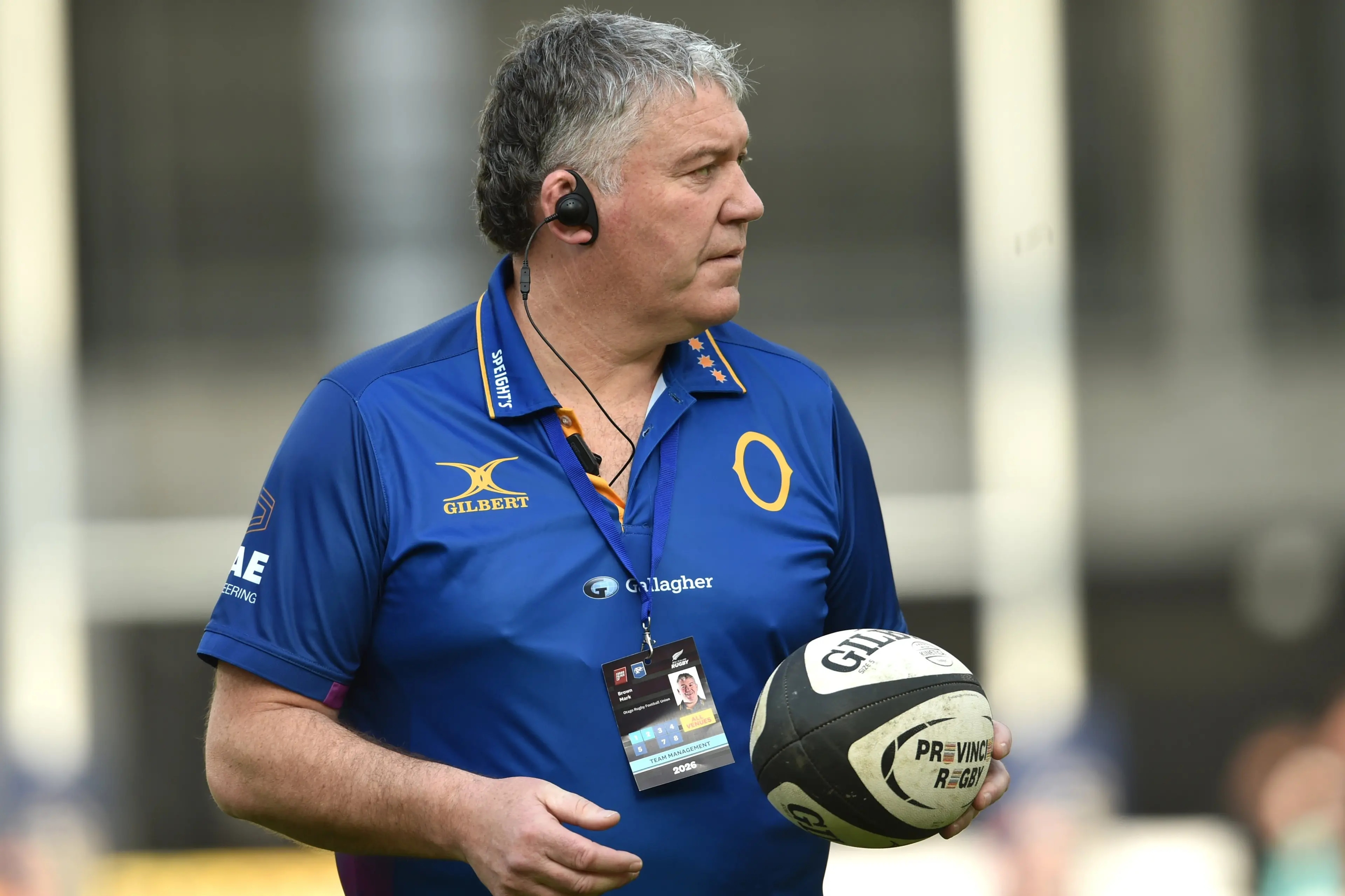 Otago coach Mark Brown is keen to return for a third season. Photo: Peter McIntosh