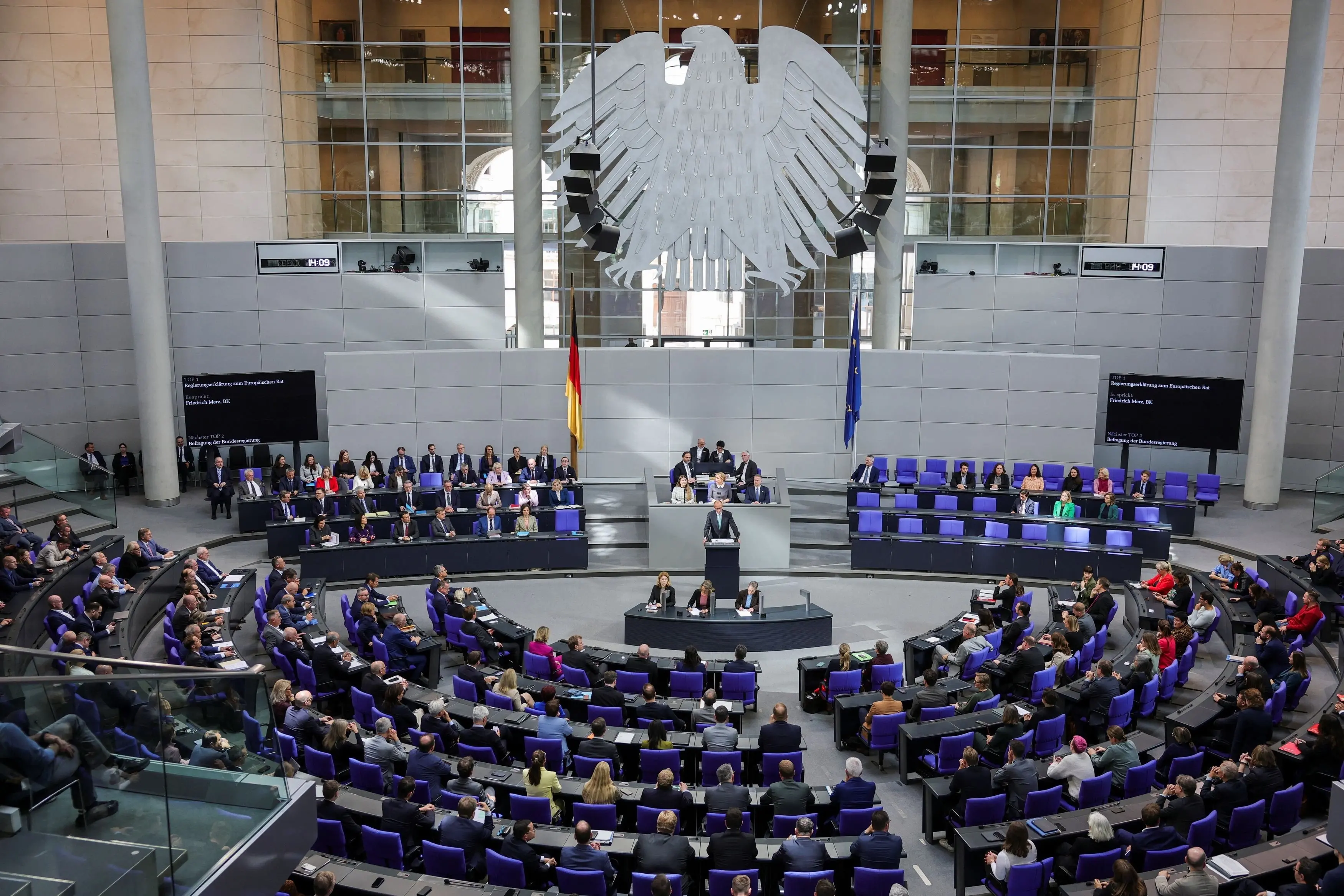 The Bundestag, what an MMP Parliament should look like. Photo: Reuters