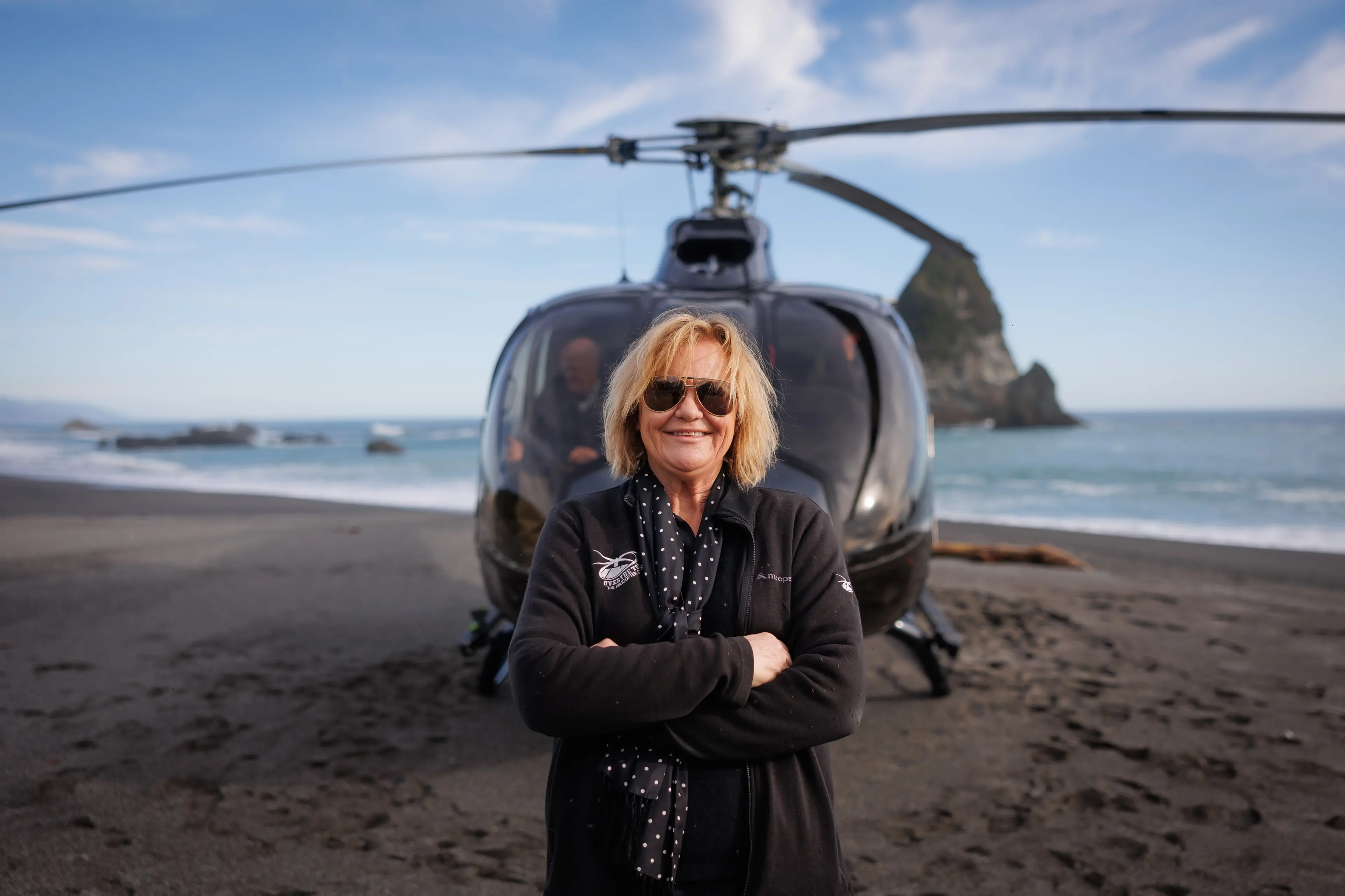 Aviation in her veins: Louisa \\u2018Choppy\\' Patterson\\u2019s dad and uncle were both World War 2 pilots. Photo: Dan Childs