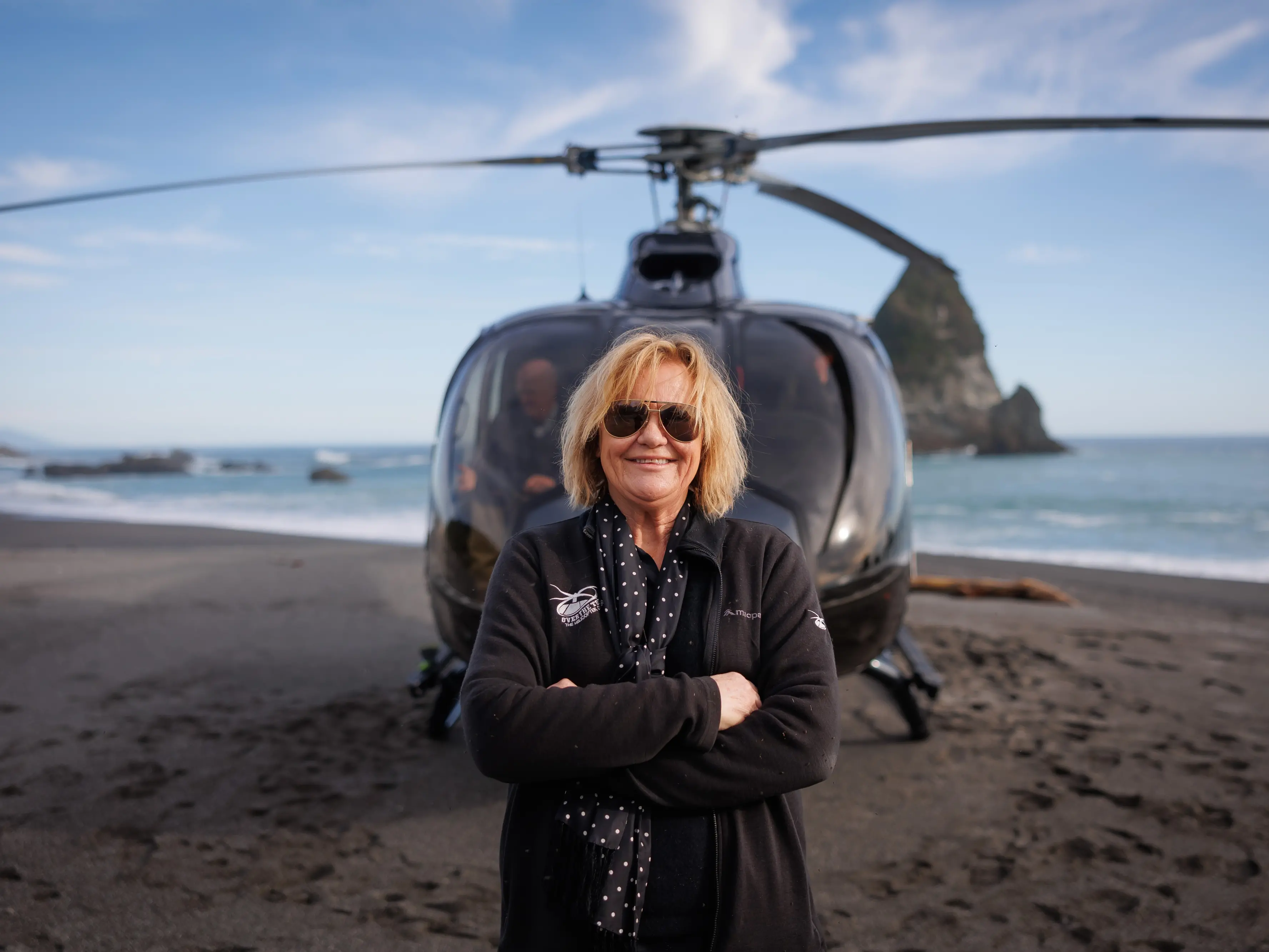 Aviation in her veins: Louisa \\u2018Choppy\\' Patterson\\u2019s dad and uncle were both World War 2 pilots. Photo: Dan Childs