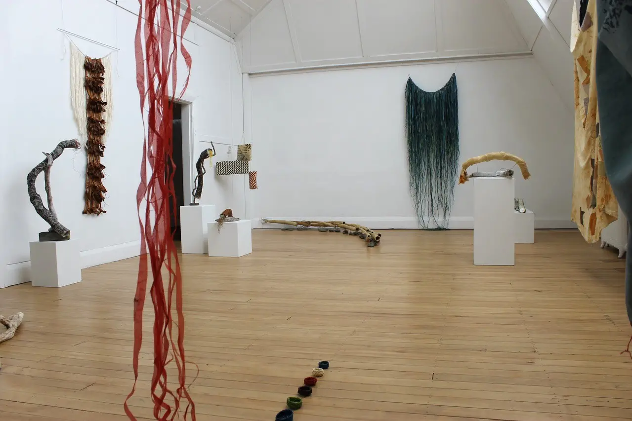 Some of the works by Jackie Ryder and Kari Morseth featured at Art Attic Gallery. Photo: SUPPLIED