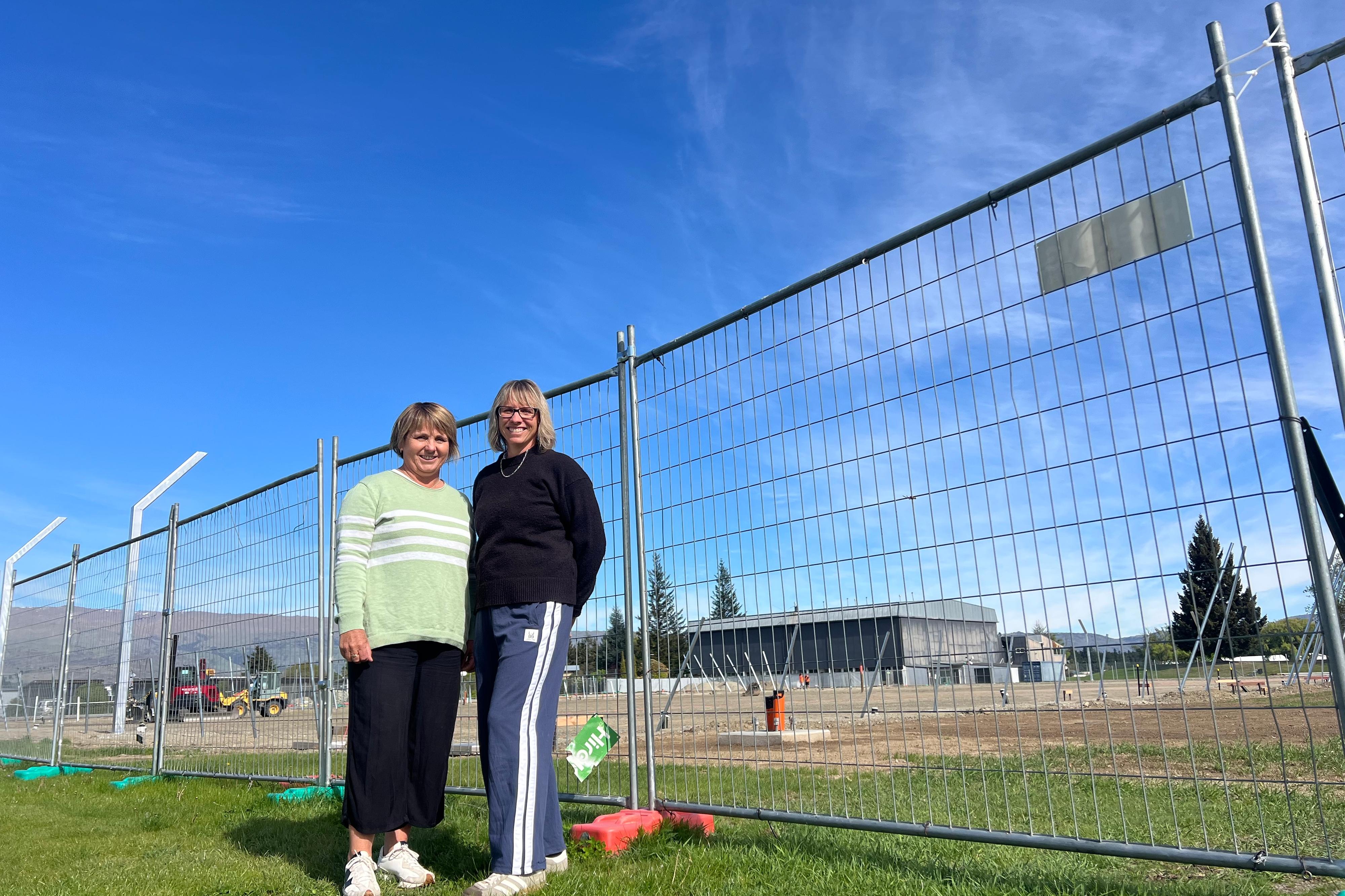 Construction begins on new turf