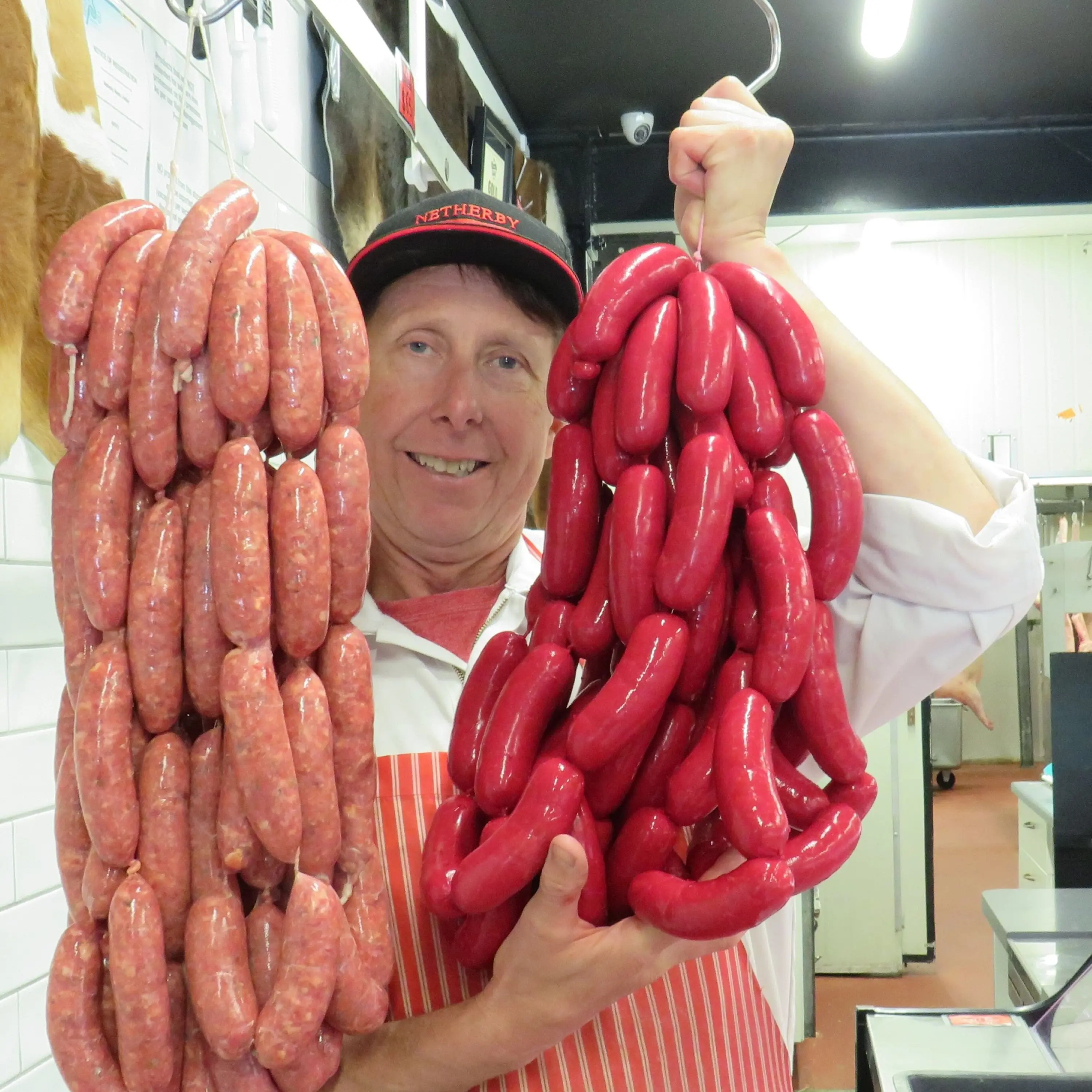 Cheeseburger sausages snag award for butchery