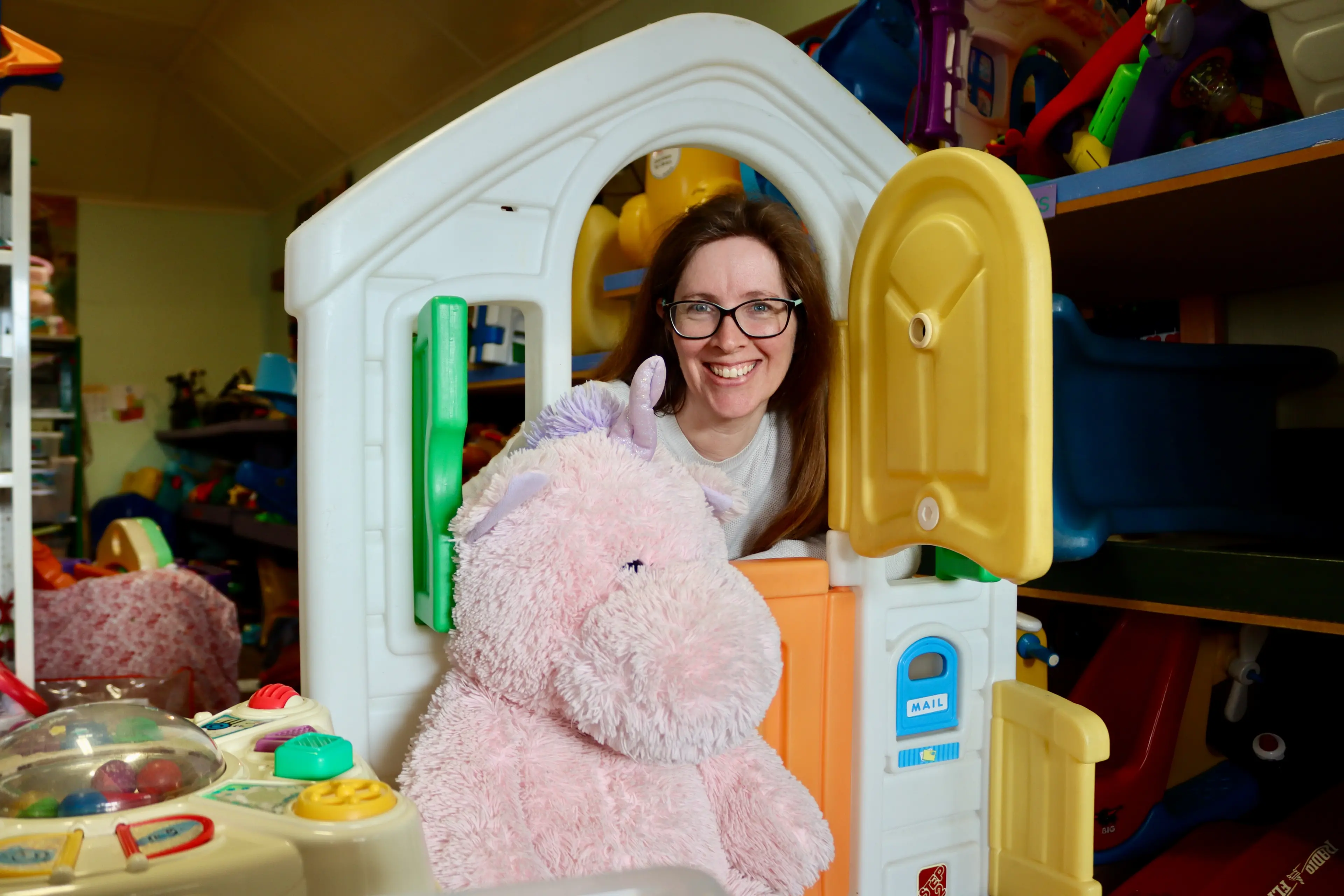 Caversham Toy Library chairwoman Esme Grounds is seeking a new home for the popular community resource. Photo: Sam Henderson