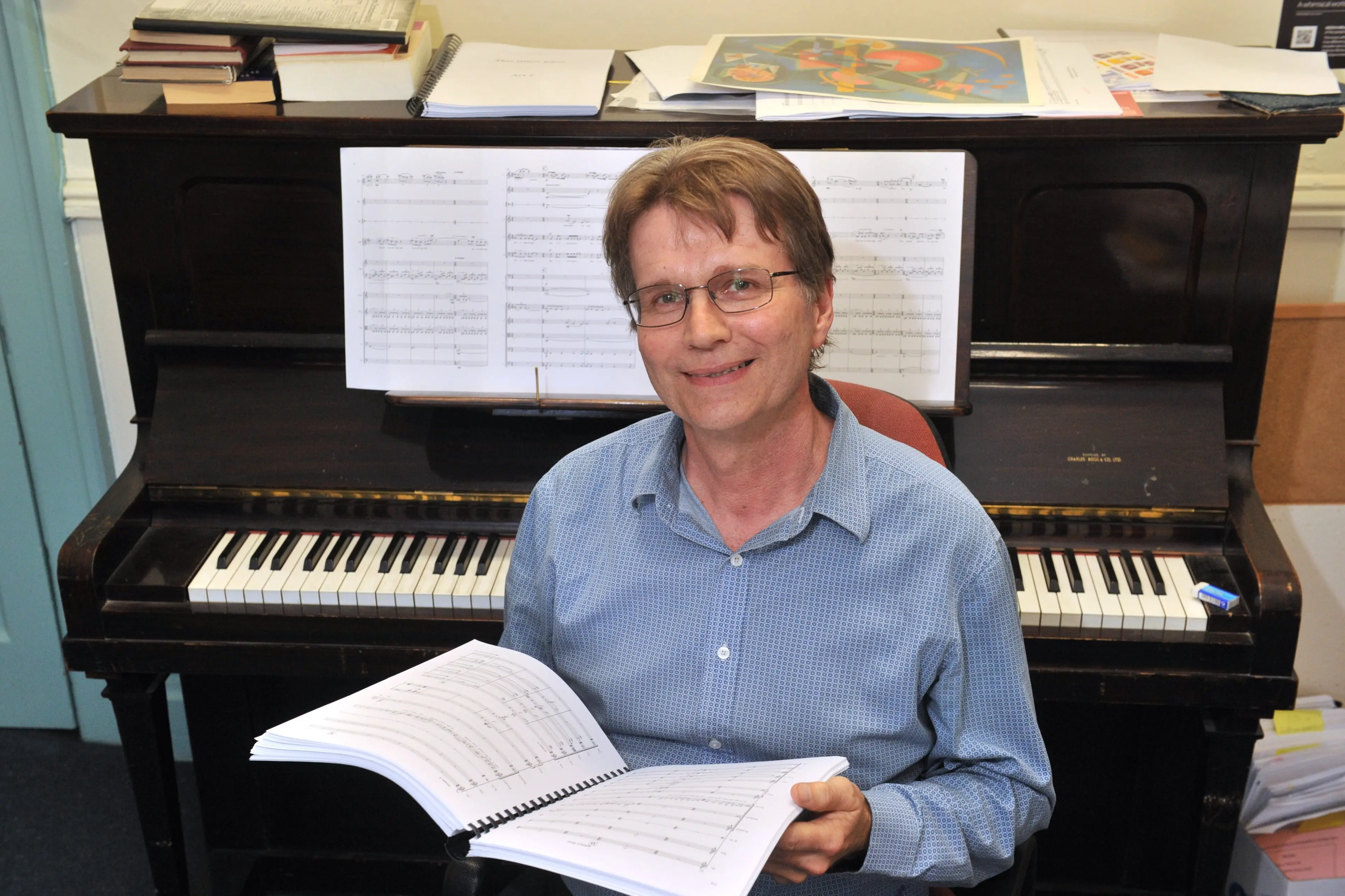 The actual AR, not AI at work composing music. Photo: Linda Robertson.