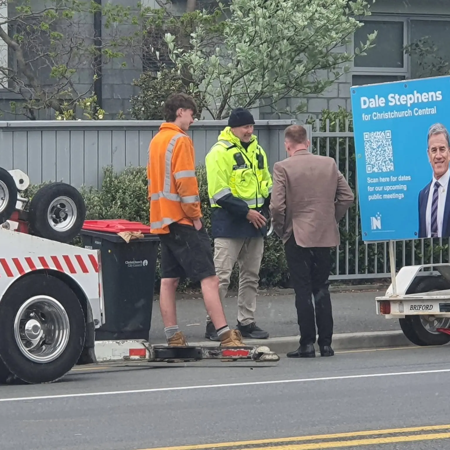 Election candidate's advertising bid backfires after poor parking