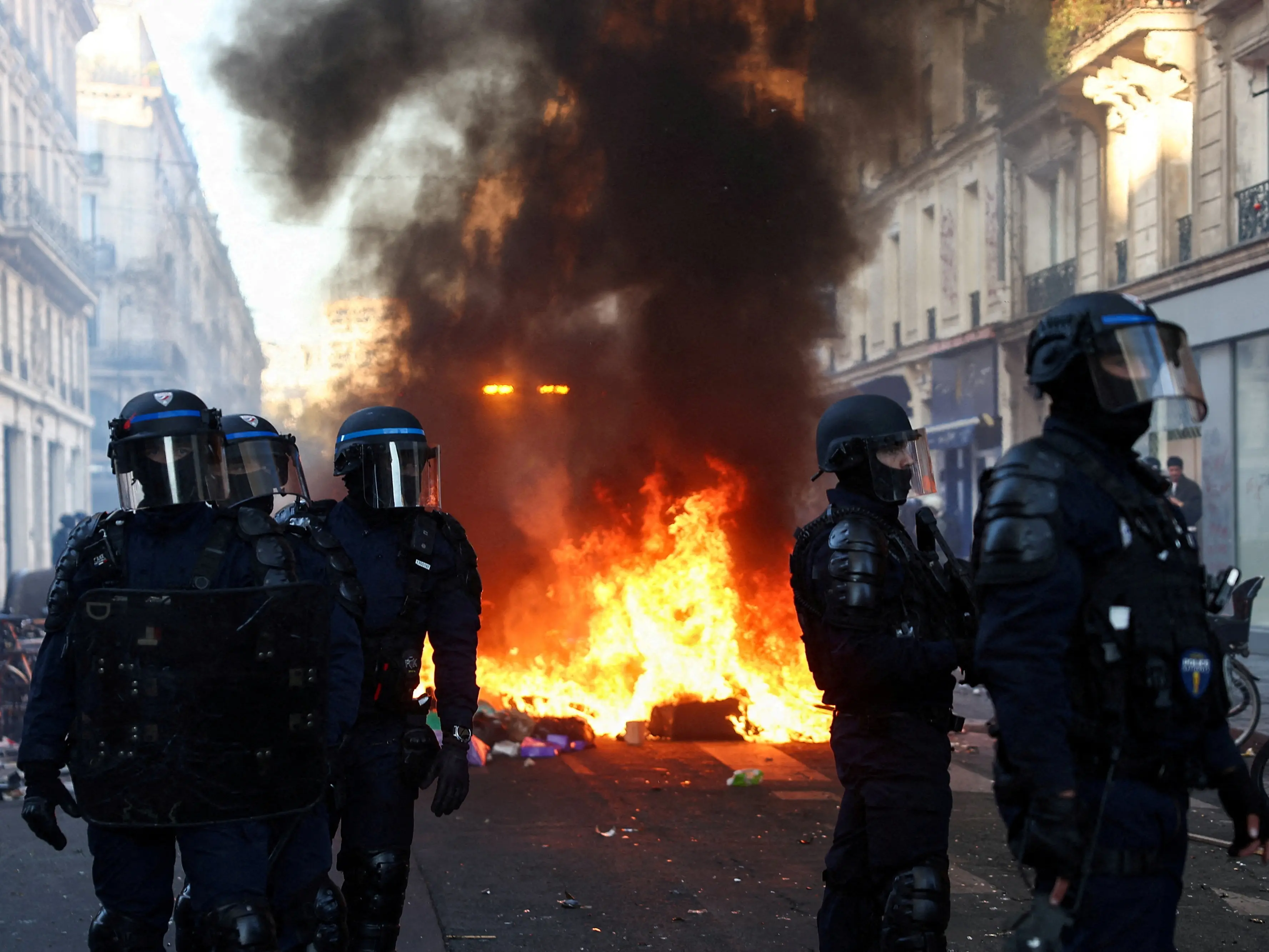 Curfews in parts of Paris, Nice after riots across France