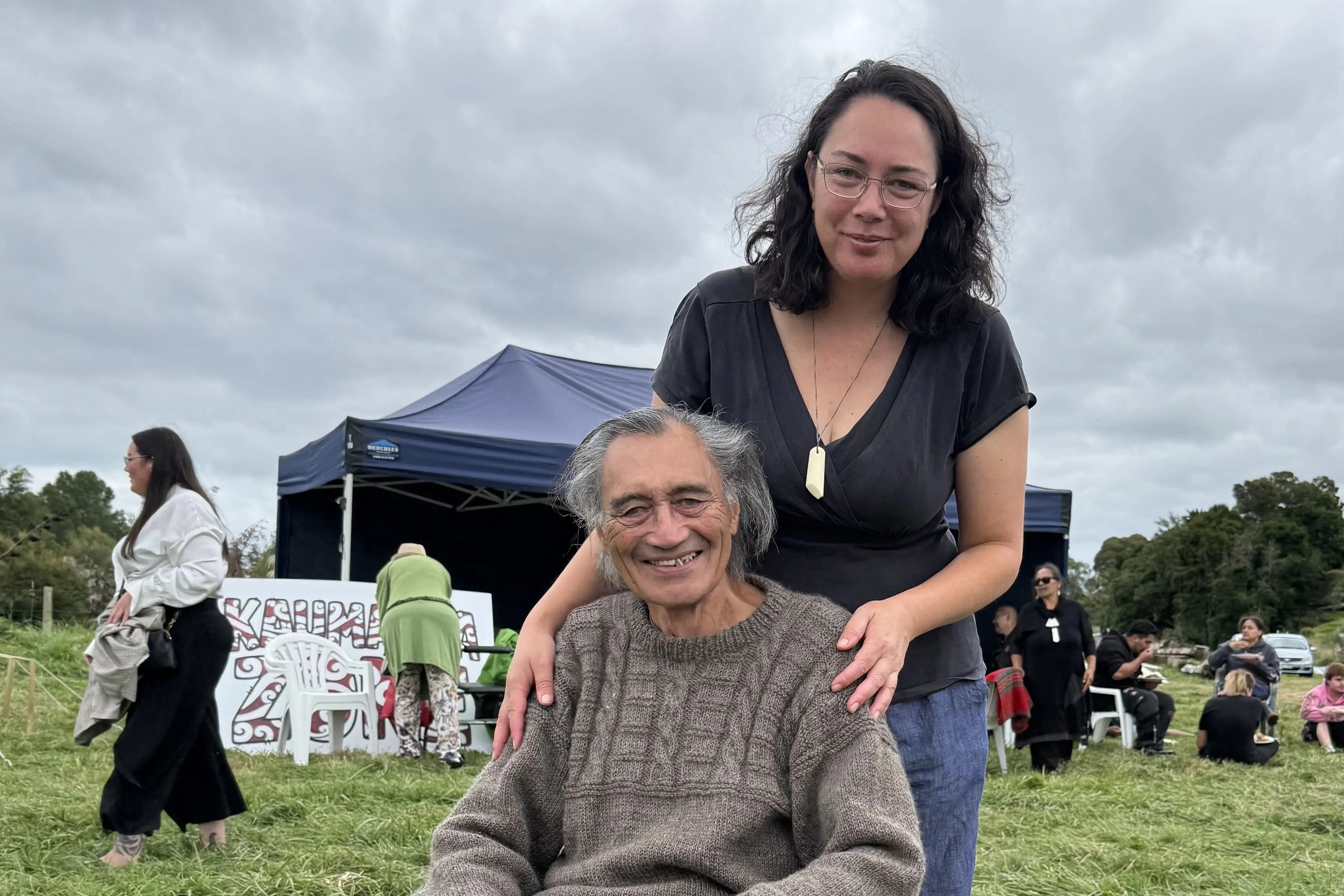 Ng\\u0101 K\\u014Drero Tuku Iho grant recipient Leanne Hiroti, with her father and former Maniototo shearing contractor Stan Hiroti, will use her funding to produce oral history project \\u201CThe 1980s Heyday of Shearing in the Mighty Maniototo\\u201D. Photo: Supplied