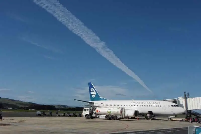 Dunedin Airport on a fine day recently. Photo: supplied