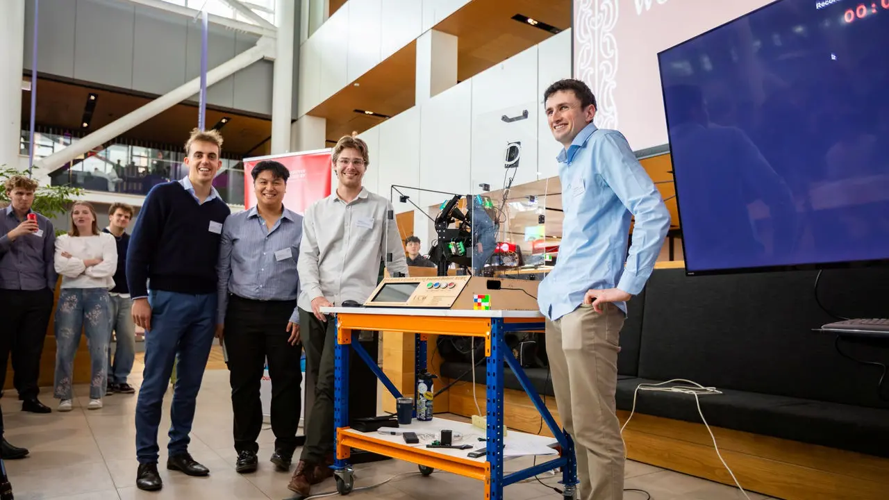 Students target Rubik’s Cube world record