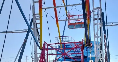 Teen has nightmares after three injured in 12m fall from Ferris wheel