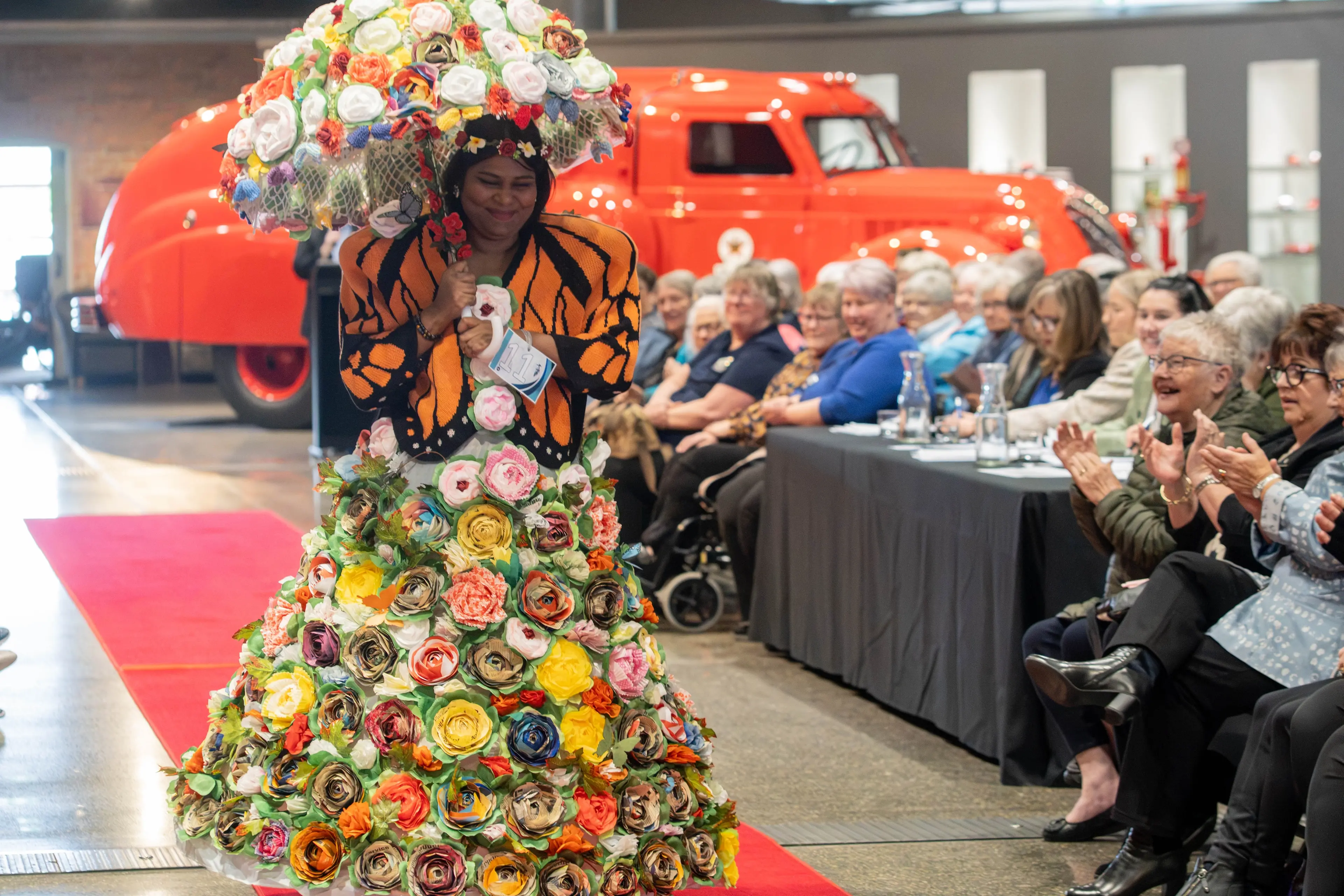 The Queens Bloom, from Alden Rose Lodge, was the People\\u2019s Choice Winner. PHOTO: SUPPLIED