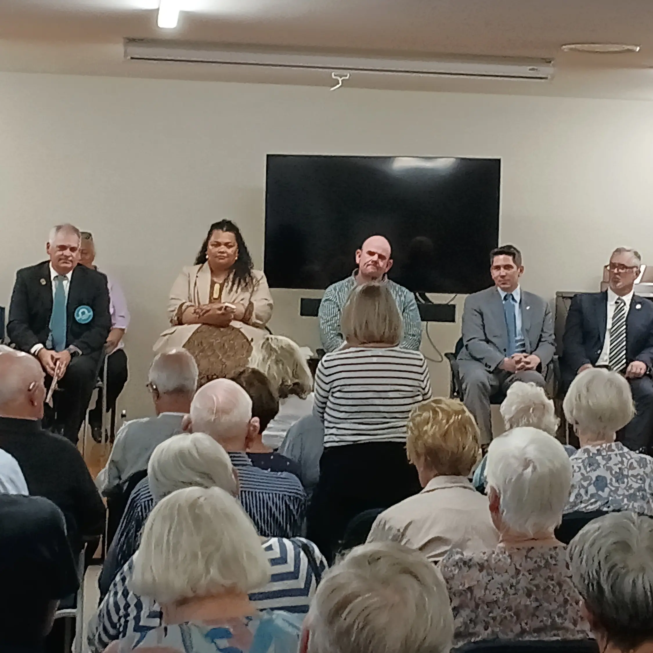Election candidates front up in Ashburton