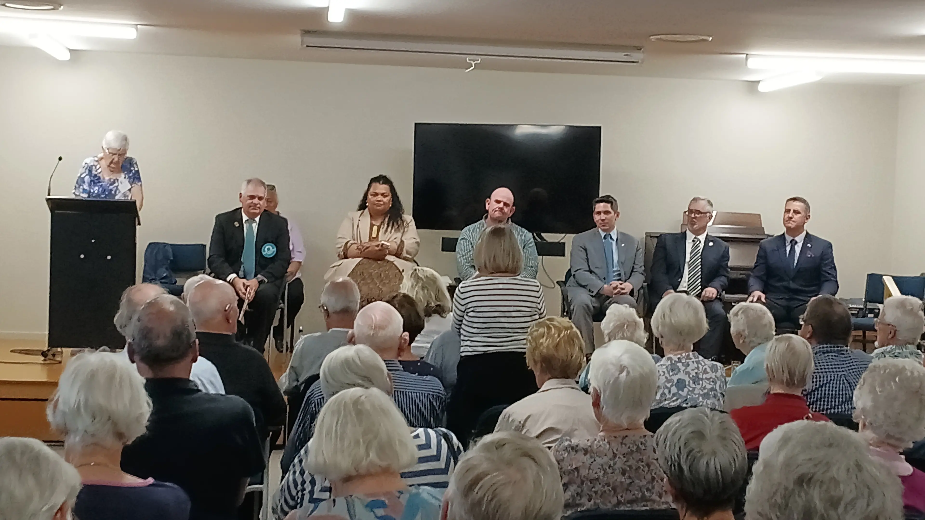 Election candidates front up in Ashburton
