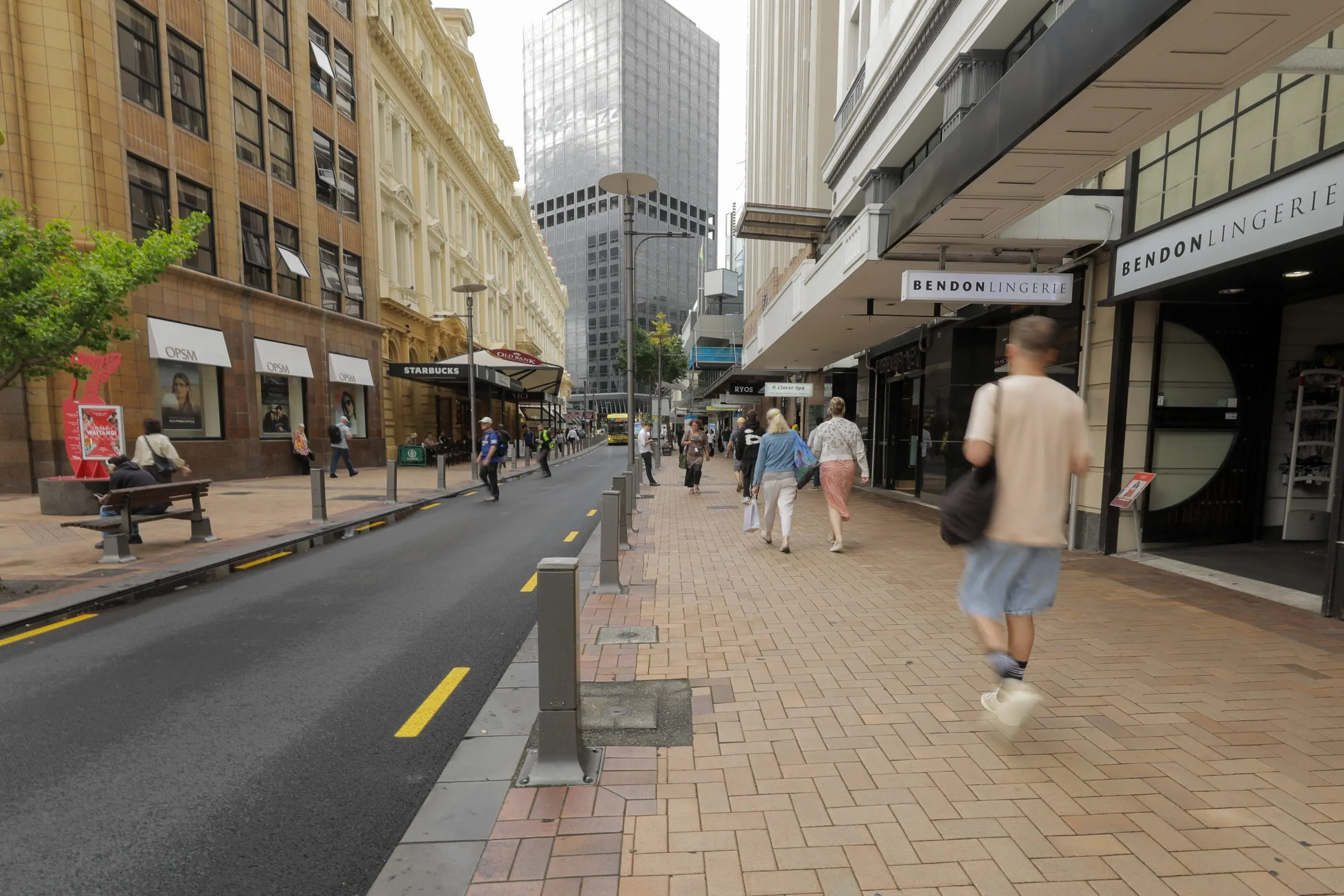 Shops traditionally offer Labour Day sales, and some restaurants and cafes may have surcharges due to the public holiday. Photo: RNZ