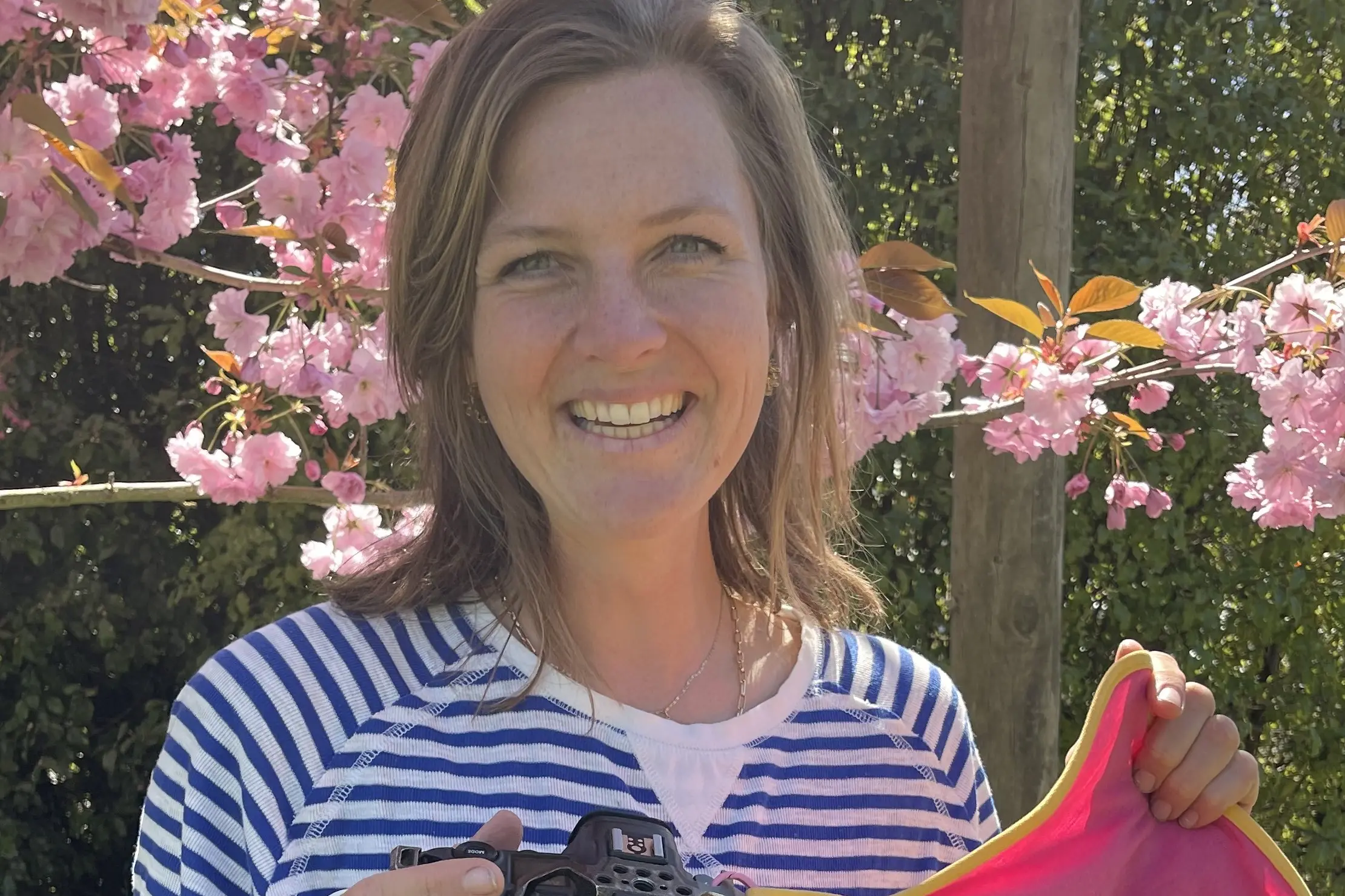 Photographer Francine Boer has developed a lens cleaning cloth made from merino wool. Photo: Supplied