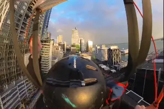 Bungling base jumper causes $20,000 of damage to Auckland hotel