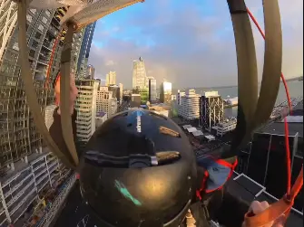 Bungling base jumper causes $20,000 of damage to Auckland hotel
