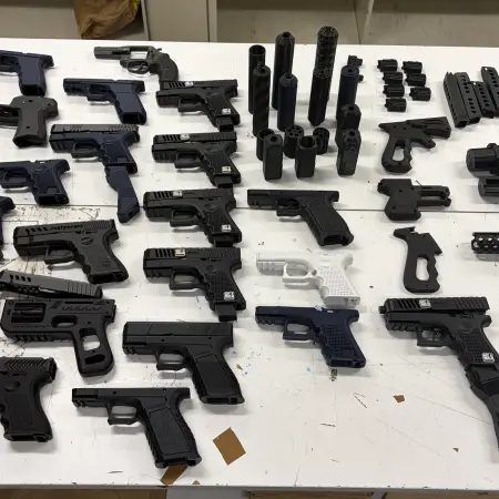 ‘Consequences could be devastating’: Hundreds of 3D-printed guns seized in police raid
