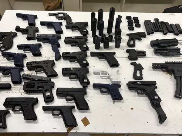 ‘Consequences could be devastating’: Hundreds of 3D-printed guns seized in police raid