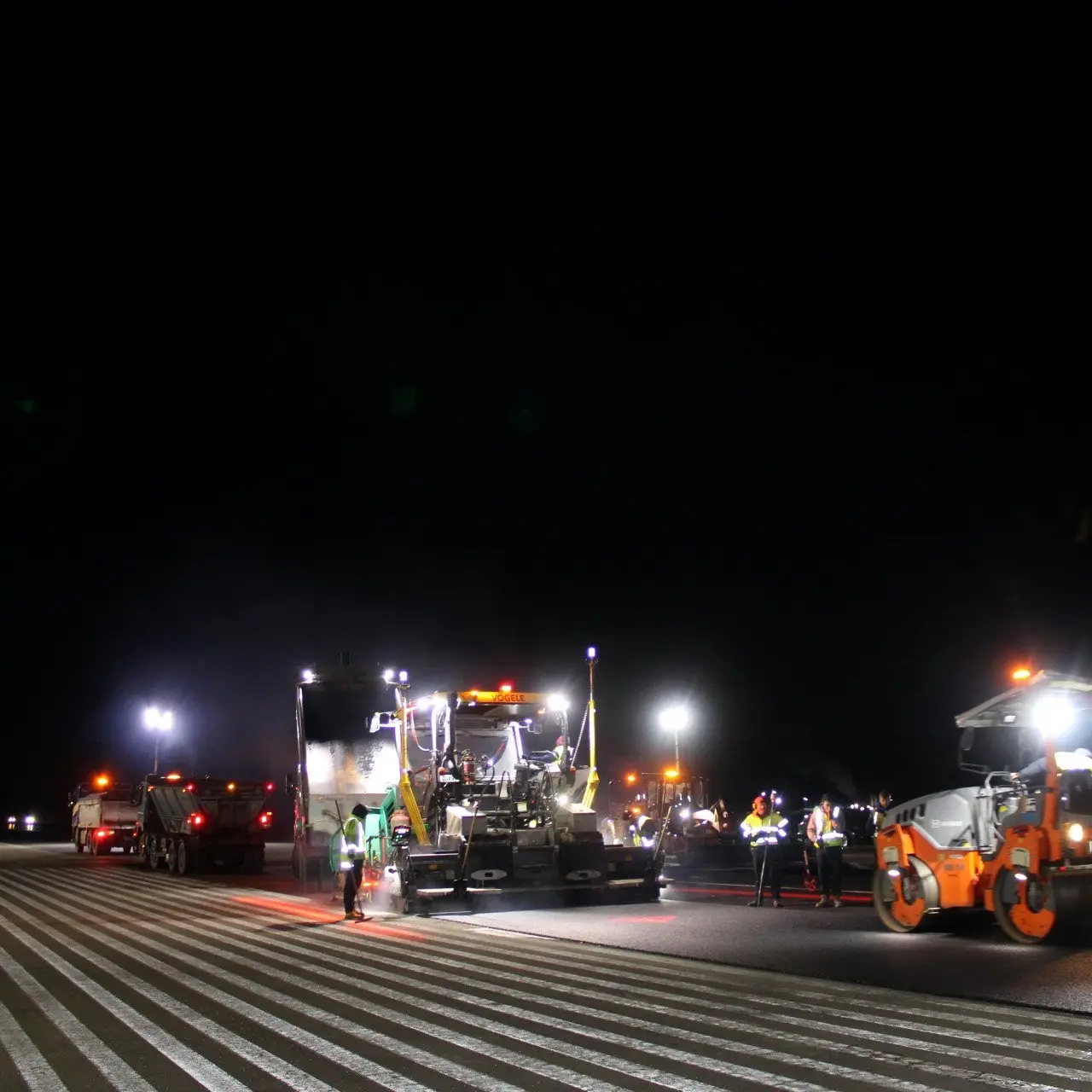 Job done in the dark at airport wins a national award