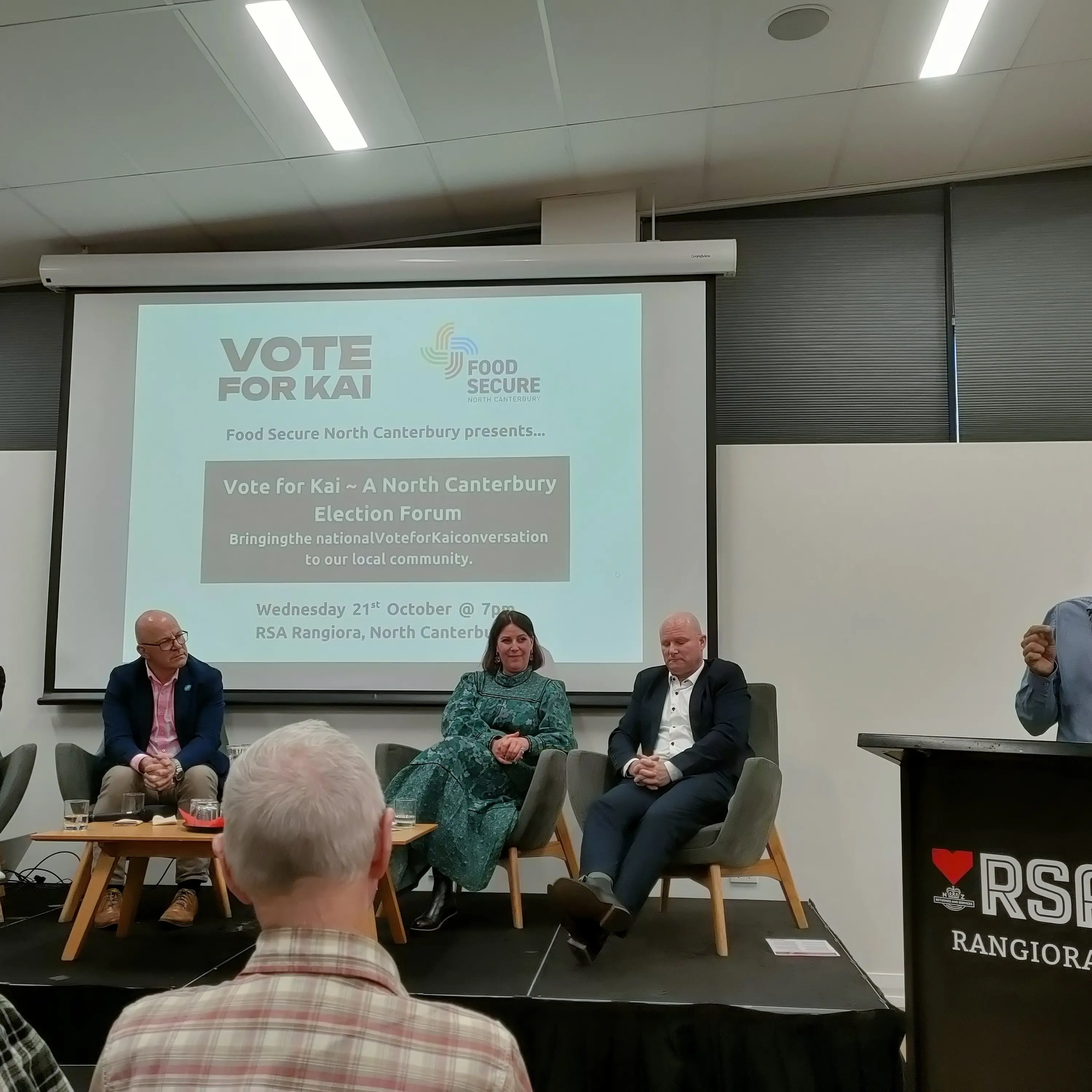 Candidates highlight food security during Canterbury election debate