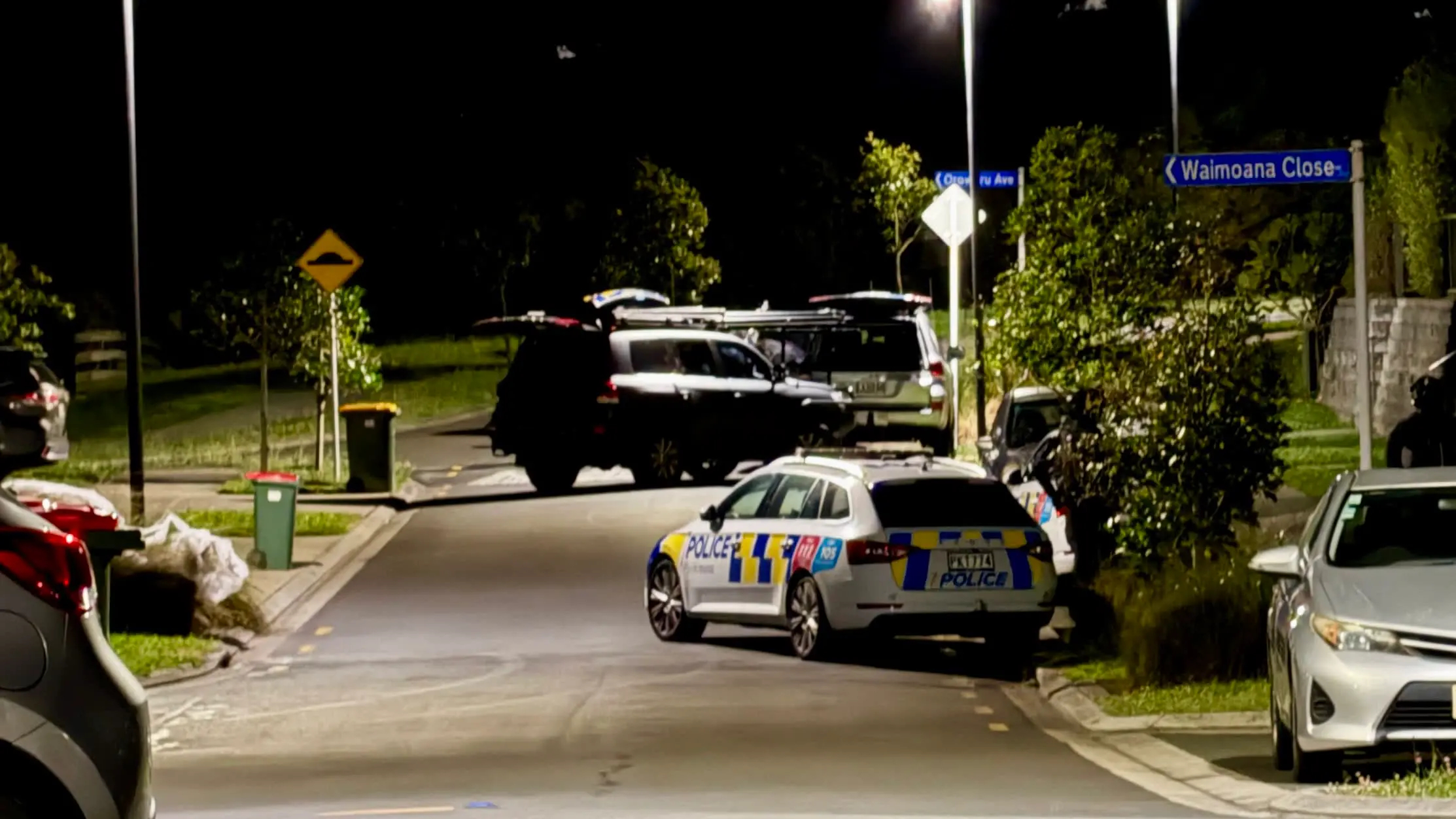 Man shot by police after threatening them with gun