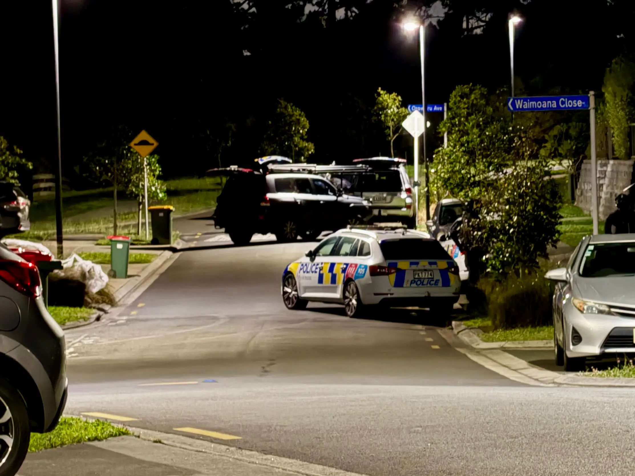 Man shot by police after threatening them with gun