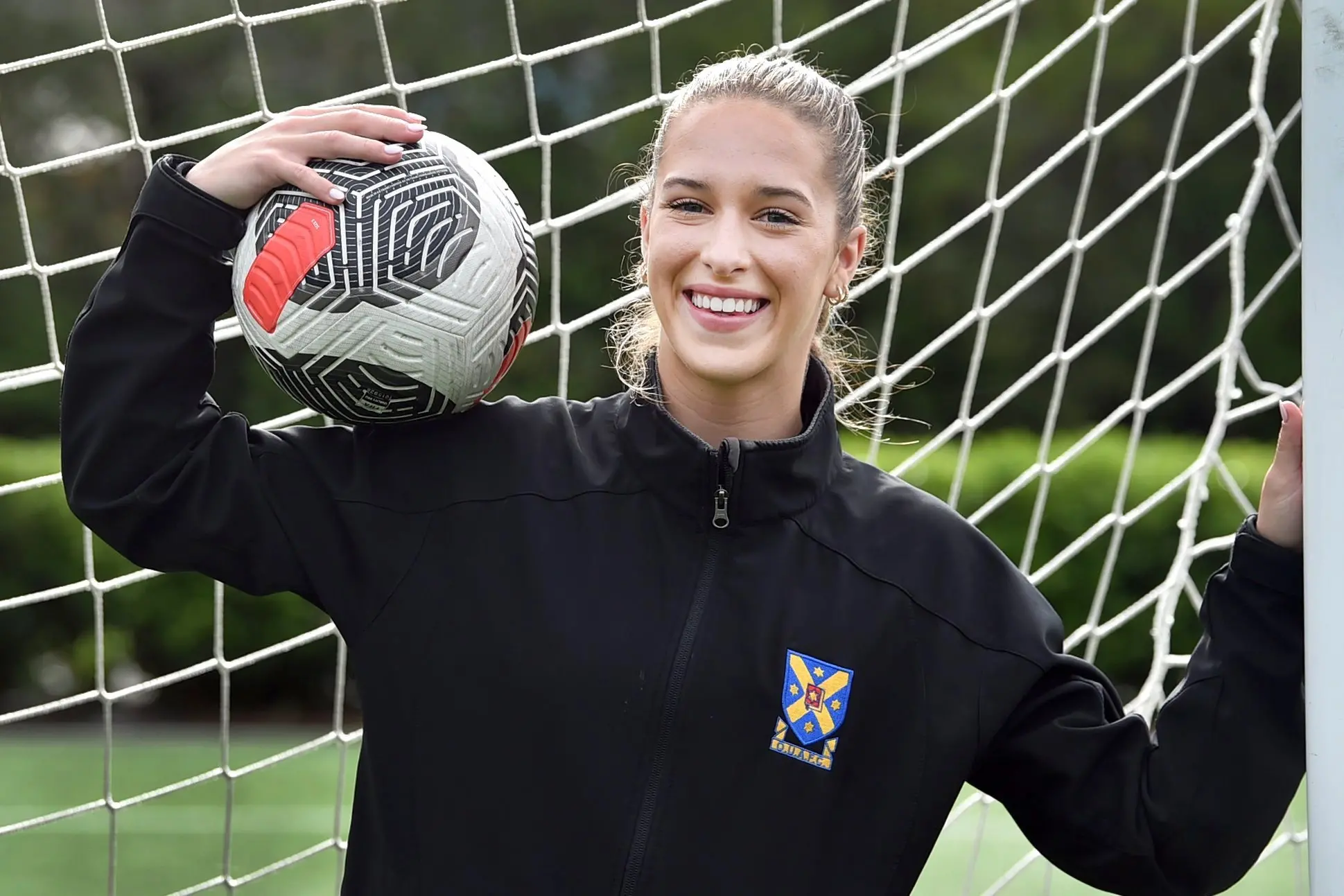 Otago University forward Georgia Kennedy is enjoying playing in the National League again. Photo: Peter McIntosh